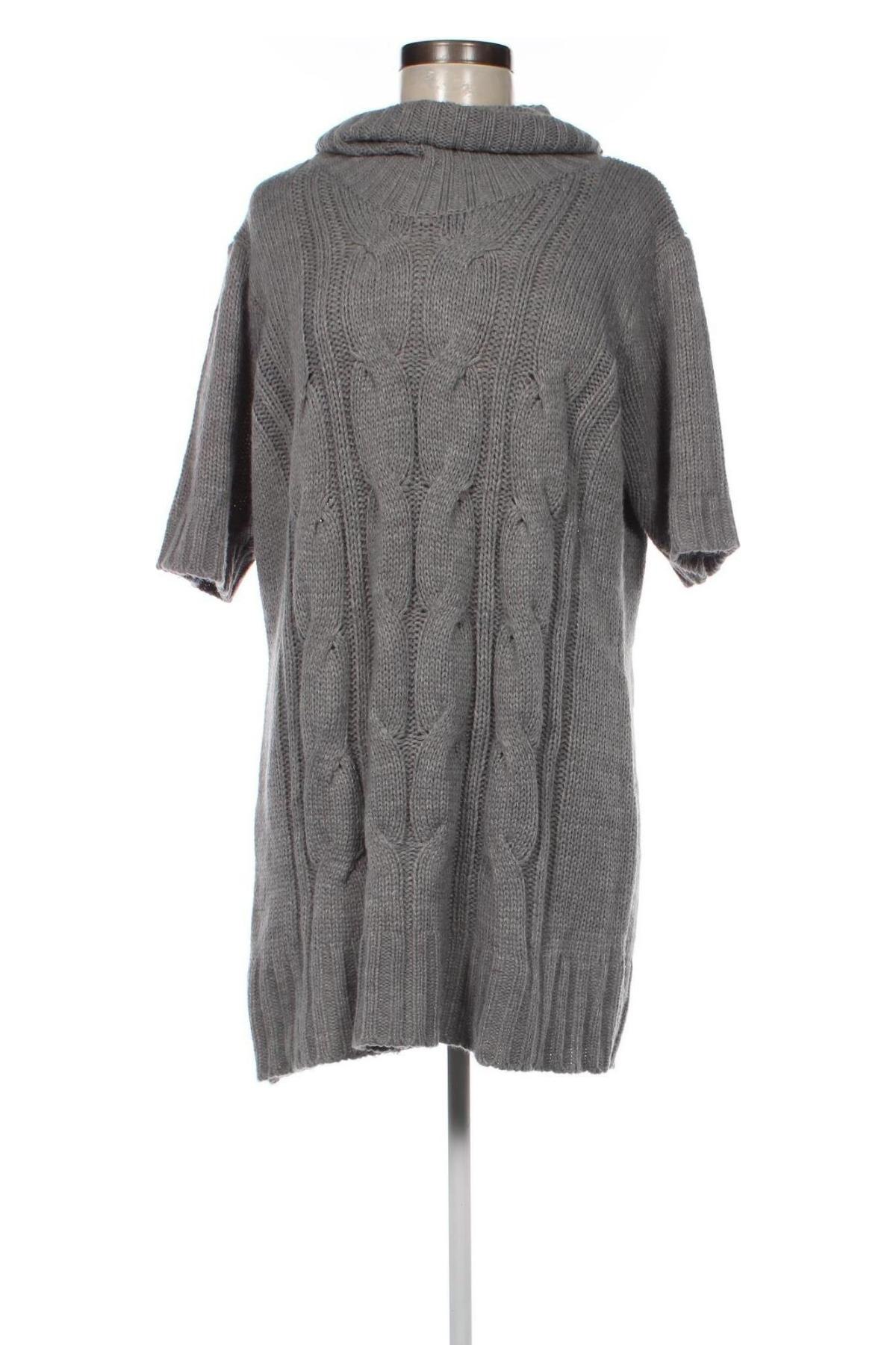 Дамски пуловер Biaggini, Размер XXL, Цвят Сив, Цена 13,05 лв.