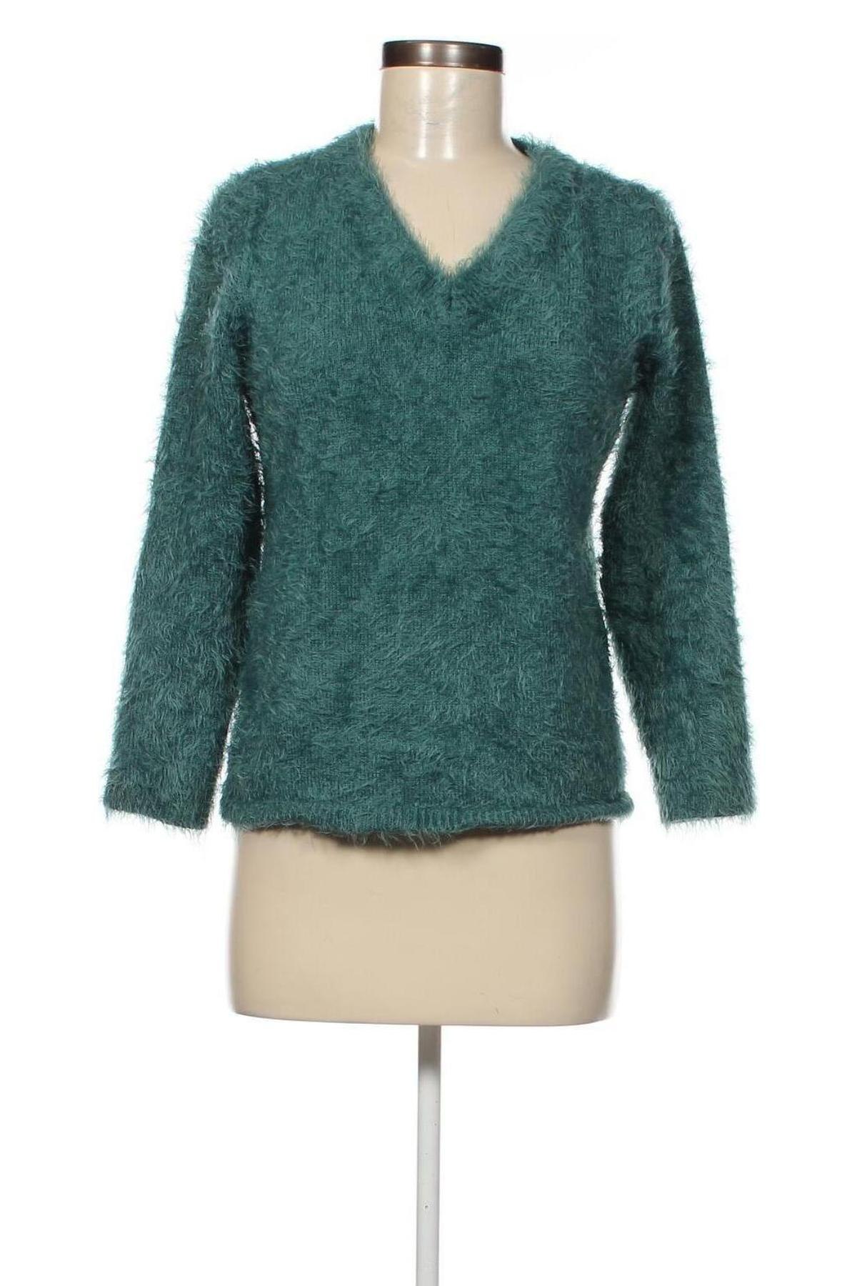 Дамски пуловер Body Flirt, Размер L, Цвят Зелен, Цена 9,86 лв.