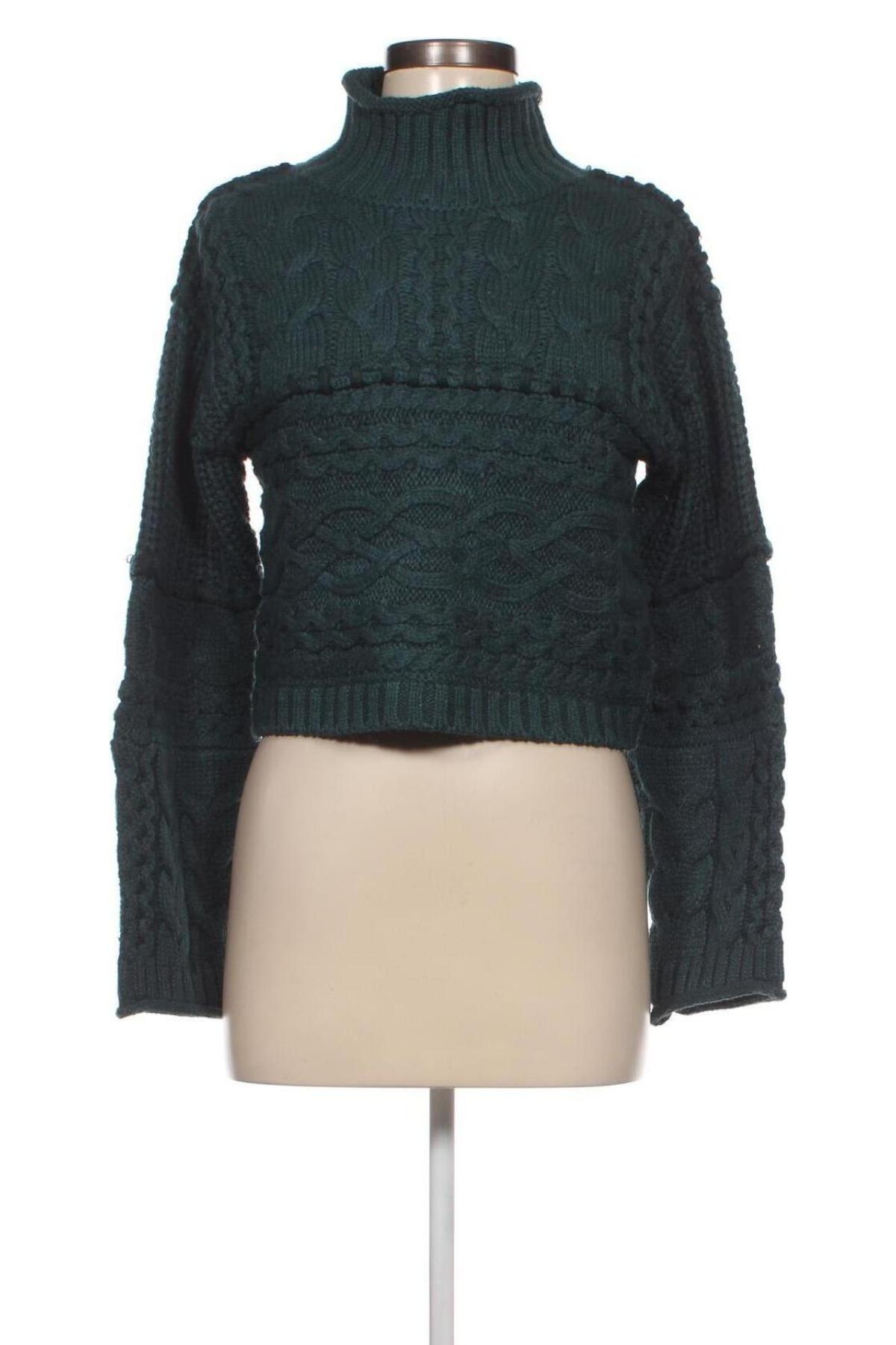 Дамски пуловер C&A, Размер XS, Цвят Зелен, Цена 10,15 лв.