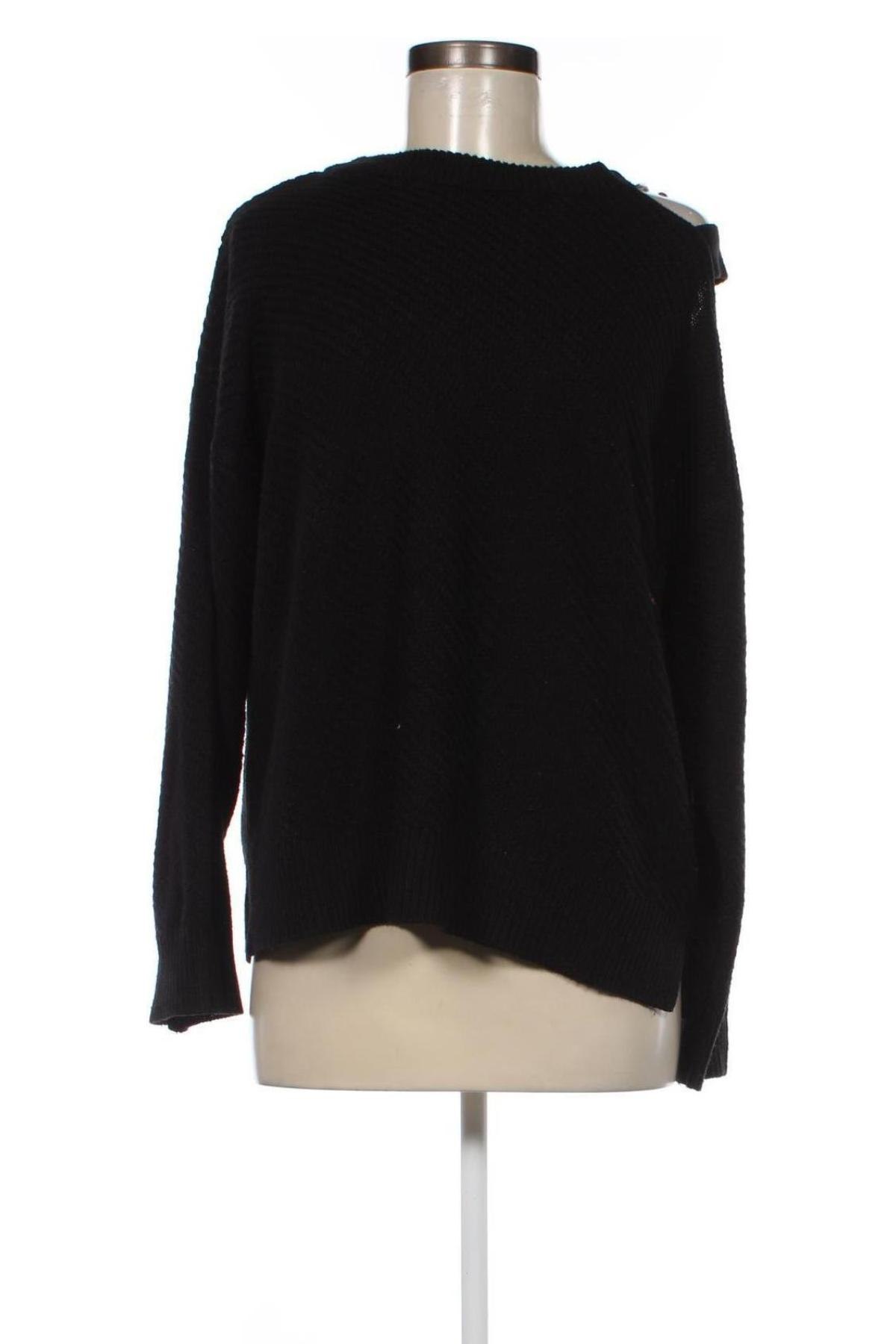 Γυναικείο πουλόβερ DKNY, Μέγεθος M, Χρώμα Μαύρο, Τιμή 14,72 €