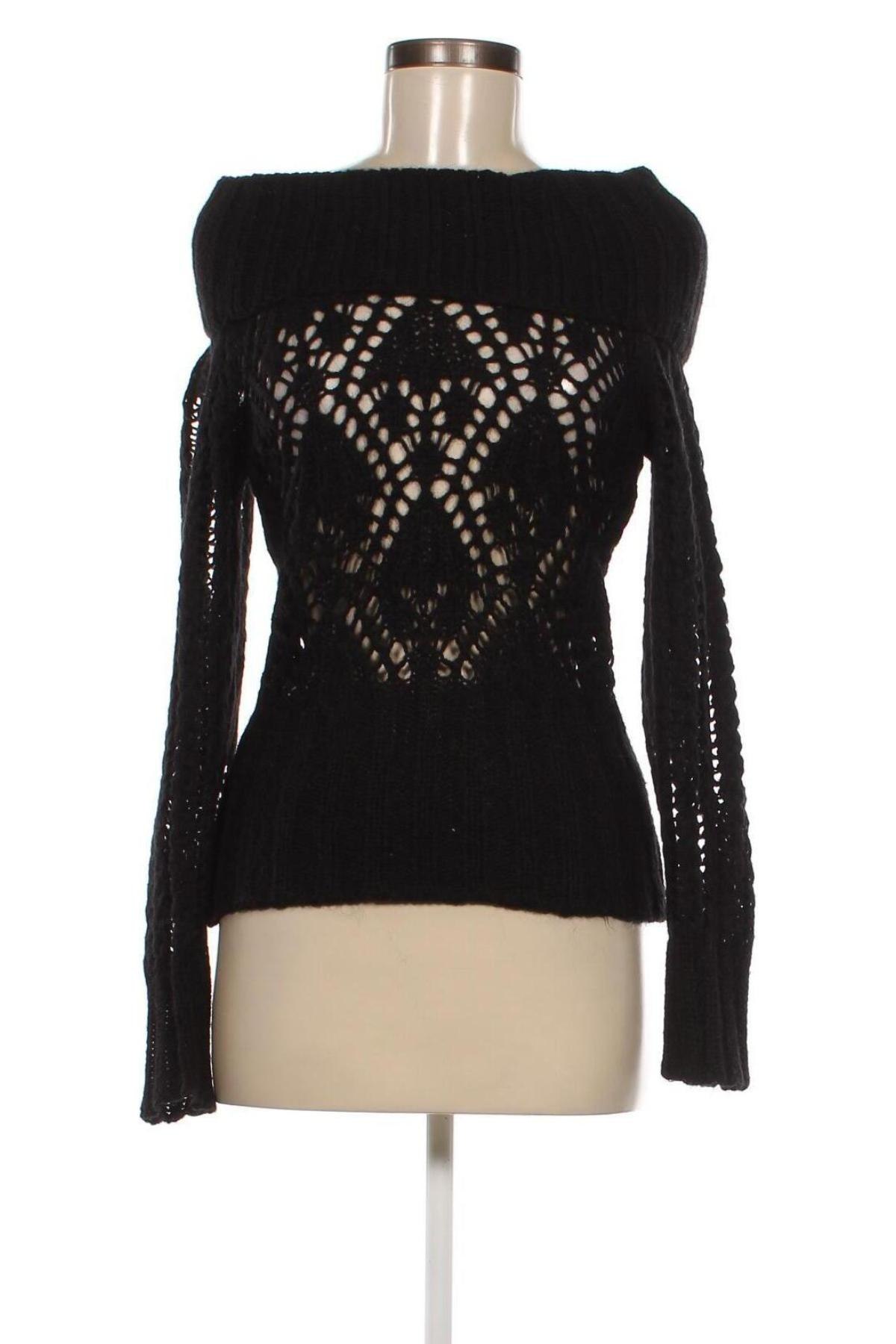 Γυναικείο πουλόβερ FMF, Μέγεθος M, Χρώμα Μαύρο, Τιμή 2,77 €