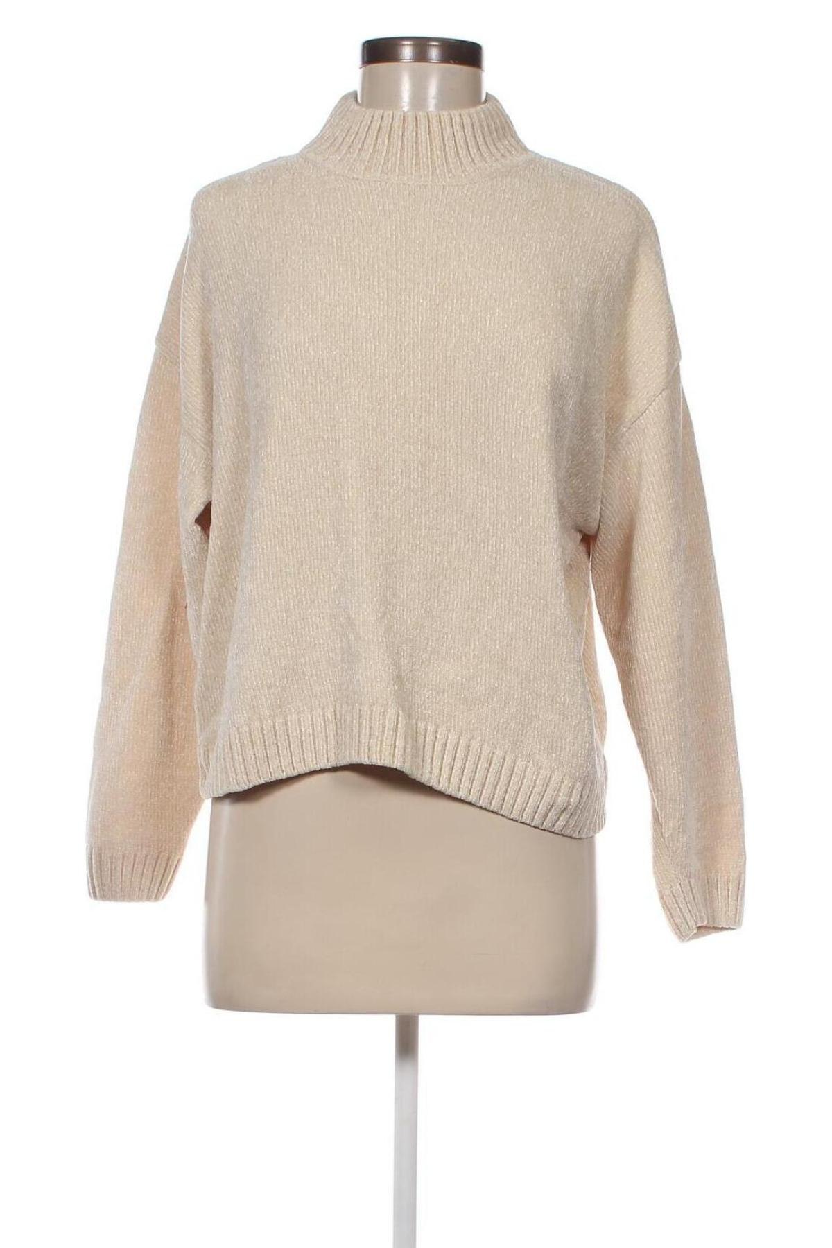 Дамски пуловер Fb Sister, Размер M, Цвят Бежов, Цена 11,89 лв.