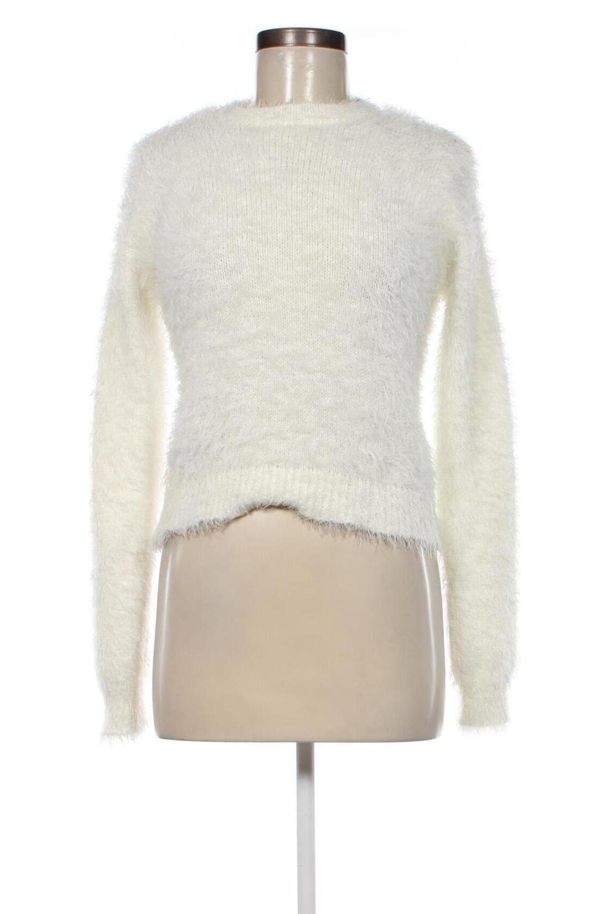 Дамски пуловер Fb Sister, Размер XS, Цвят Бял, Цена 11,89 лв.