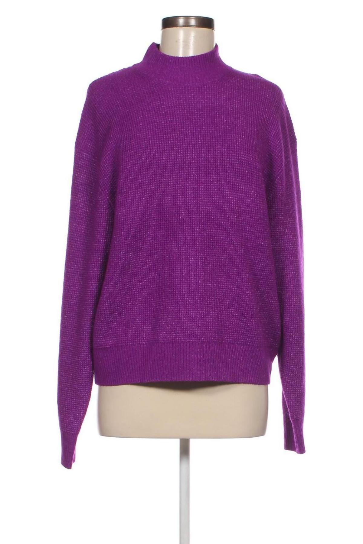 Дамски пуловер Gap, Размер L, Цвят Лилав, Цена 20,85 лв.