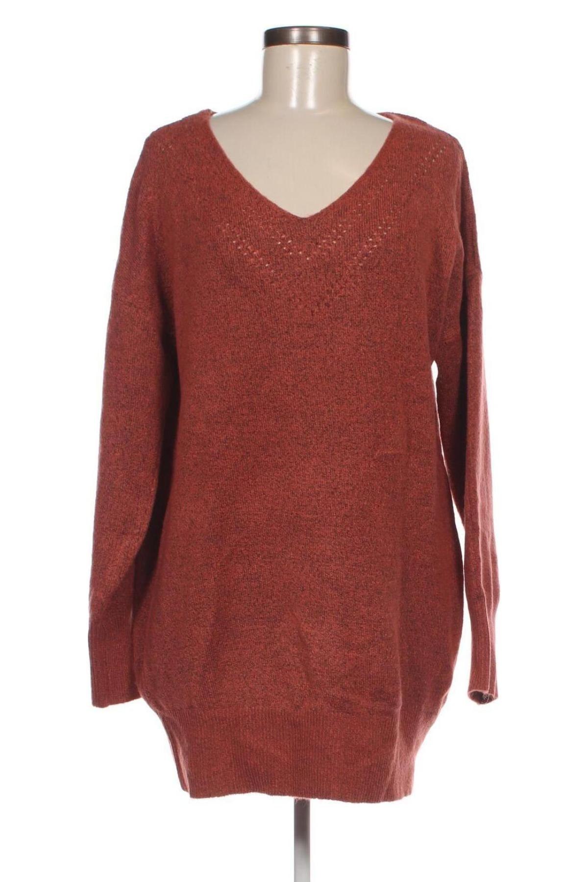 Дамски пуловер Gina Benotti, Размер L, Цвят Оранжев, Цена 9,86 лв.