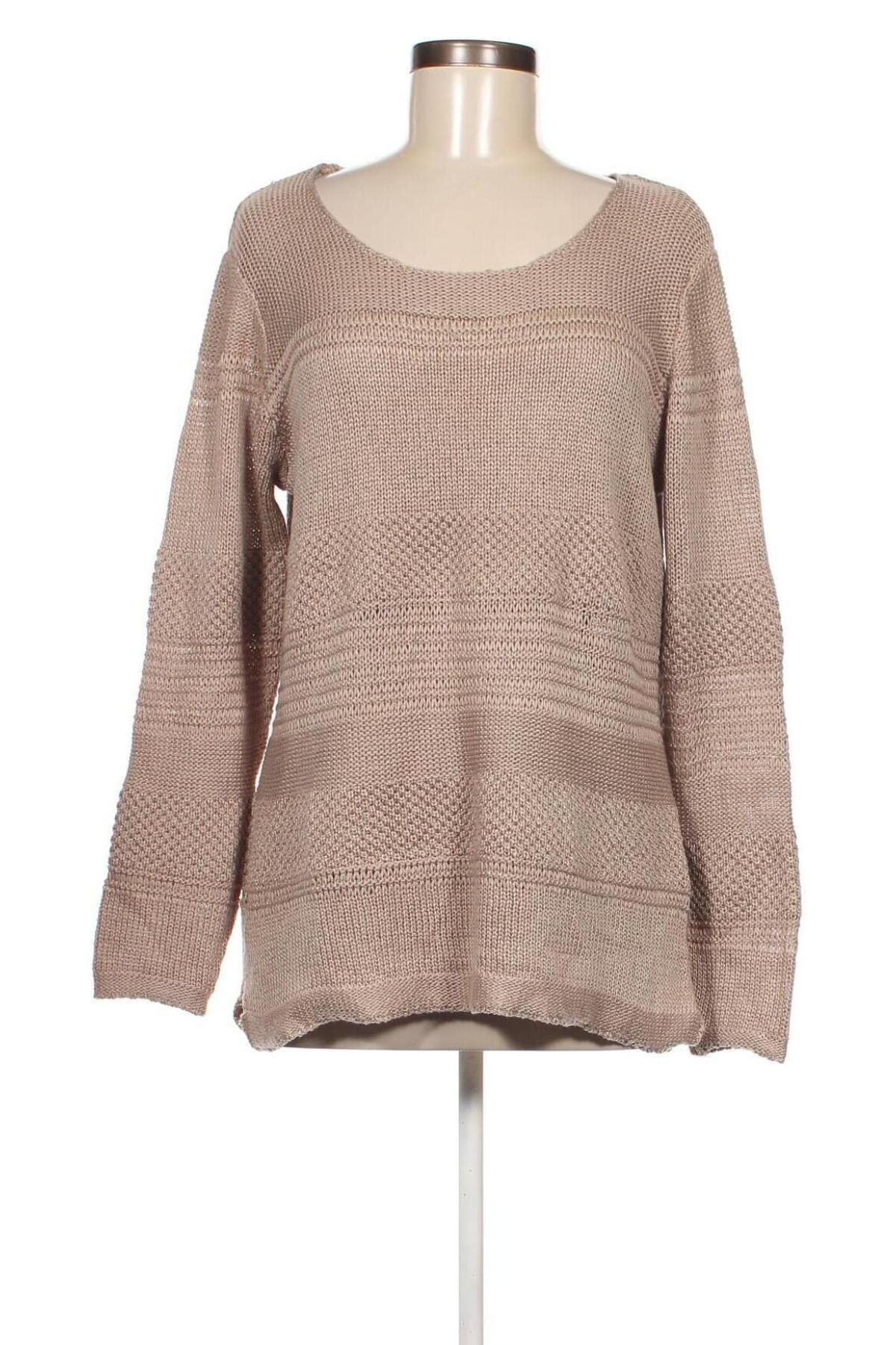 Дамски пуловер Gina Benotti, Размер M, Цвят Бежов, Цена 10,15 лв.