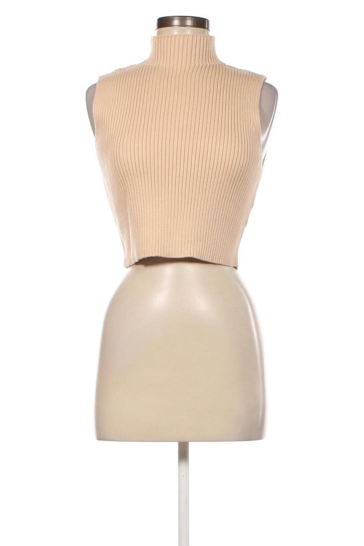 Pulover de femei Glamorous, Mărime XL, Culoare Bej, Preț 48,65 Lei