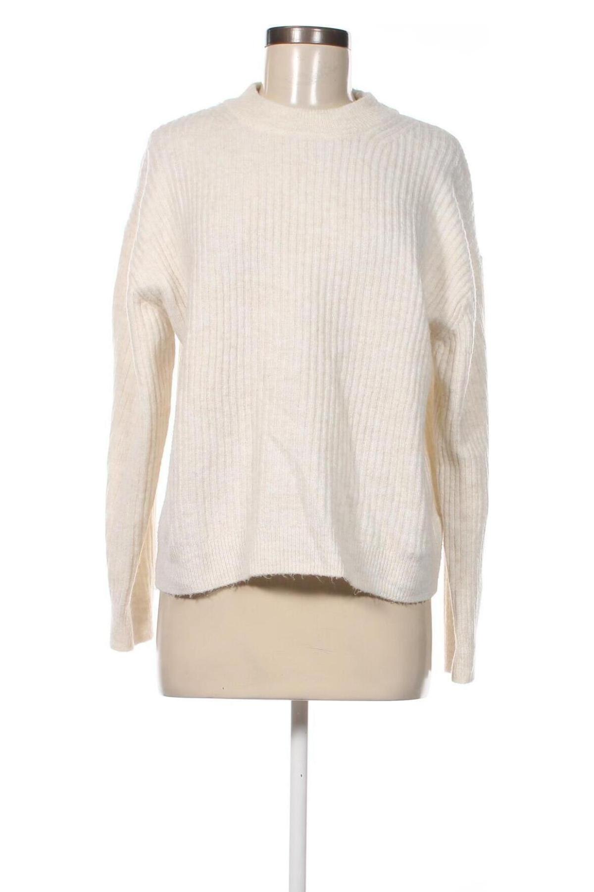 Дамски пуловер H&D, Размер S, Цвят Бял, Цена 8,12 лв.