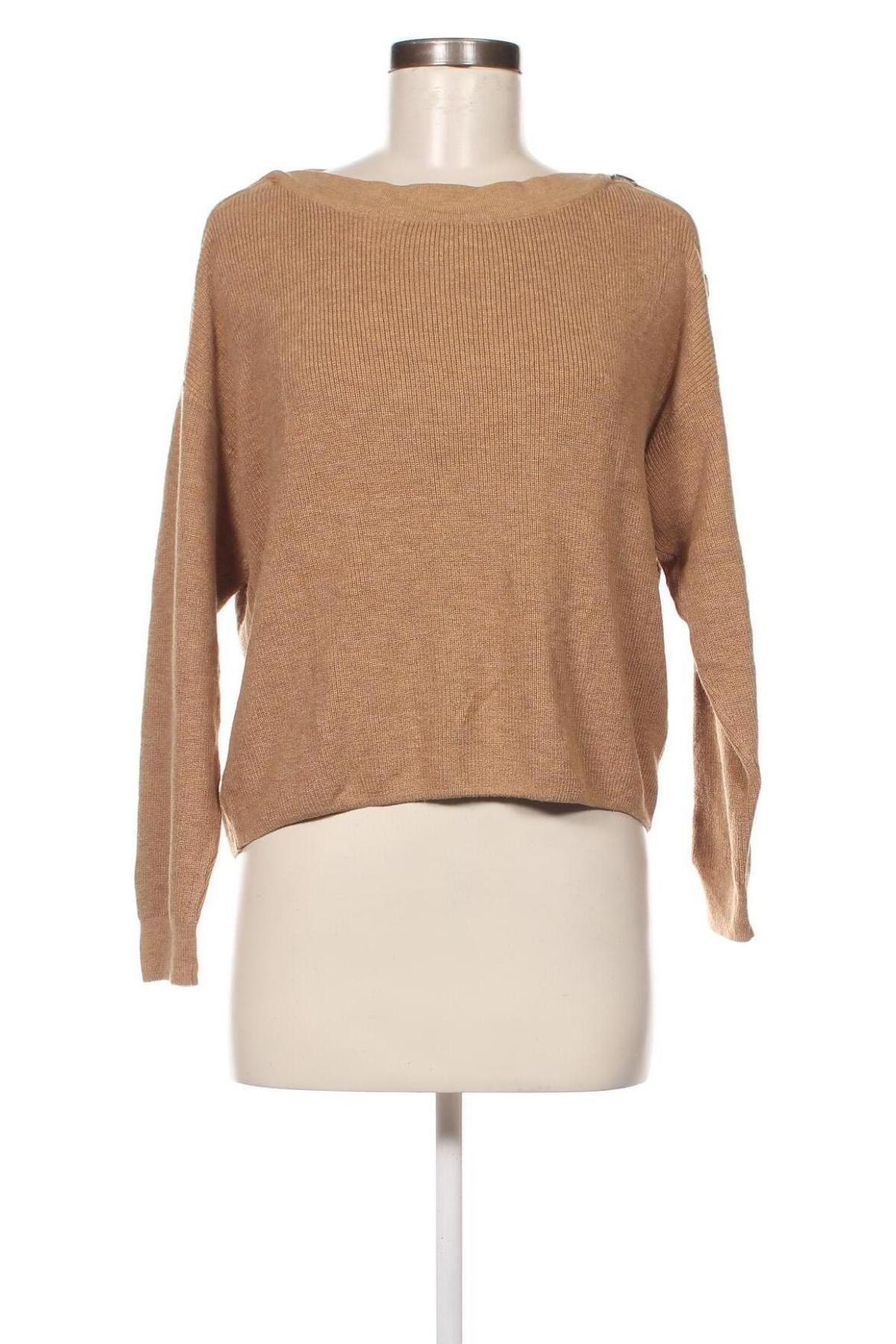 Damenpullover H&M, Größe M, Farbe Beige, Preis 6,49 €