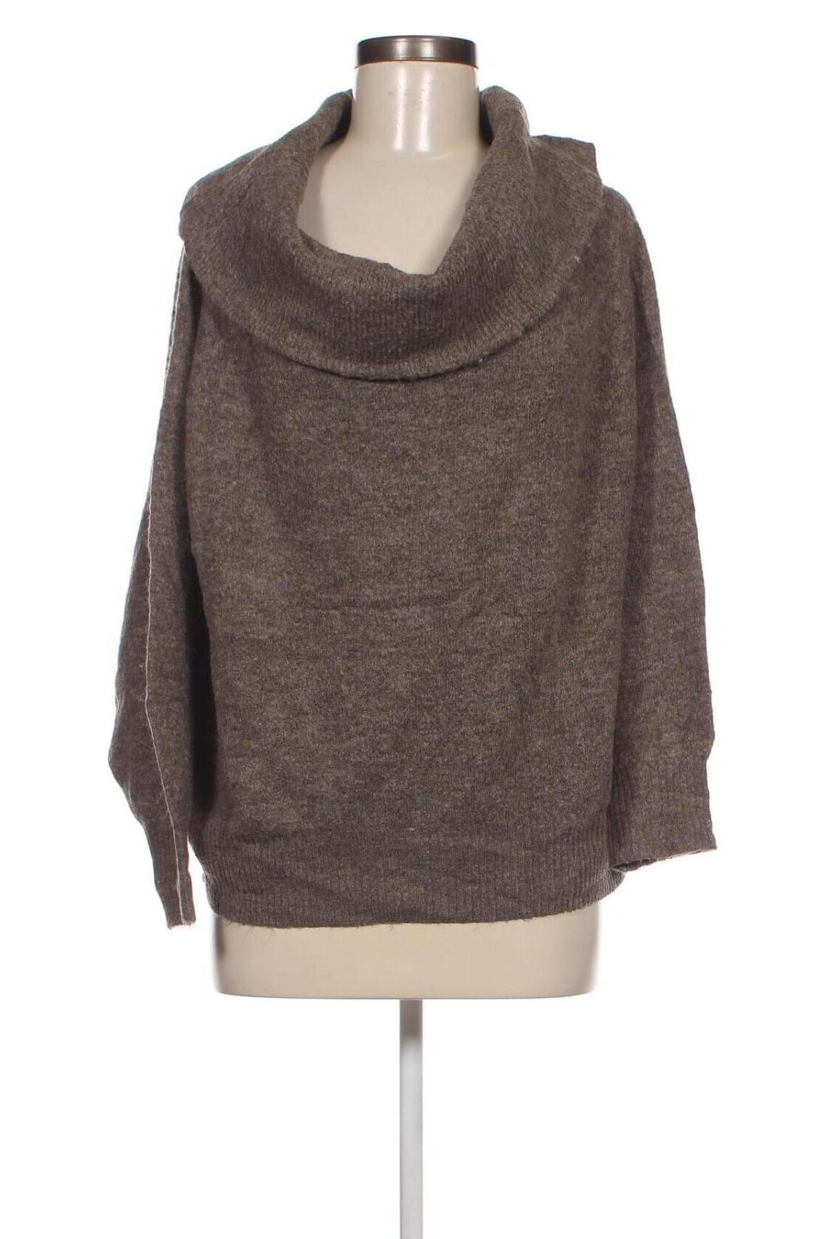 Дамски пуловер H&M, Размер L, Цвят Кафяв, Цена 10,73 лв.