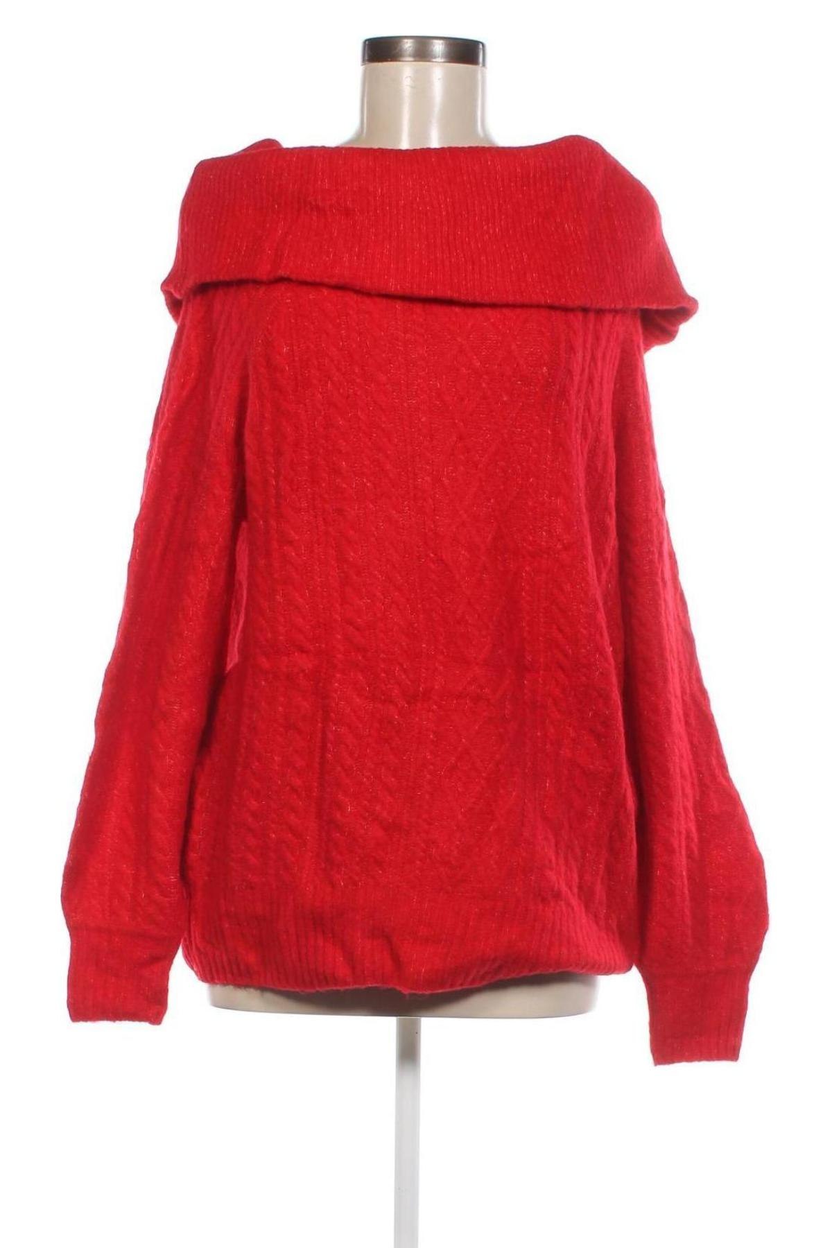Pulover de femei H&M, Mărime S, Culoare Roșu, Preț 31,48 Lei