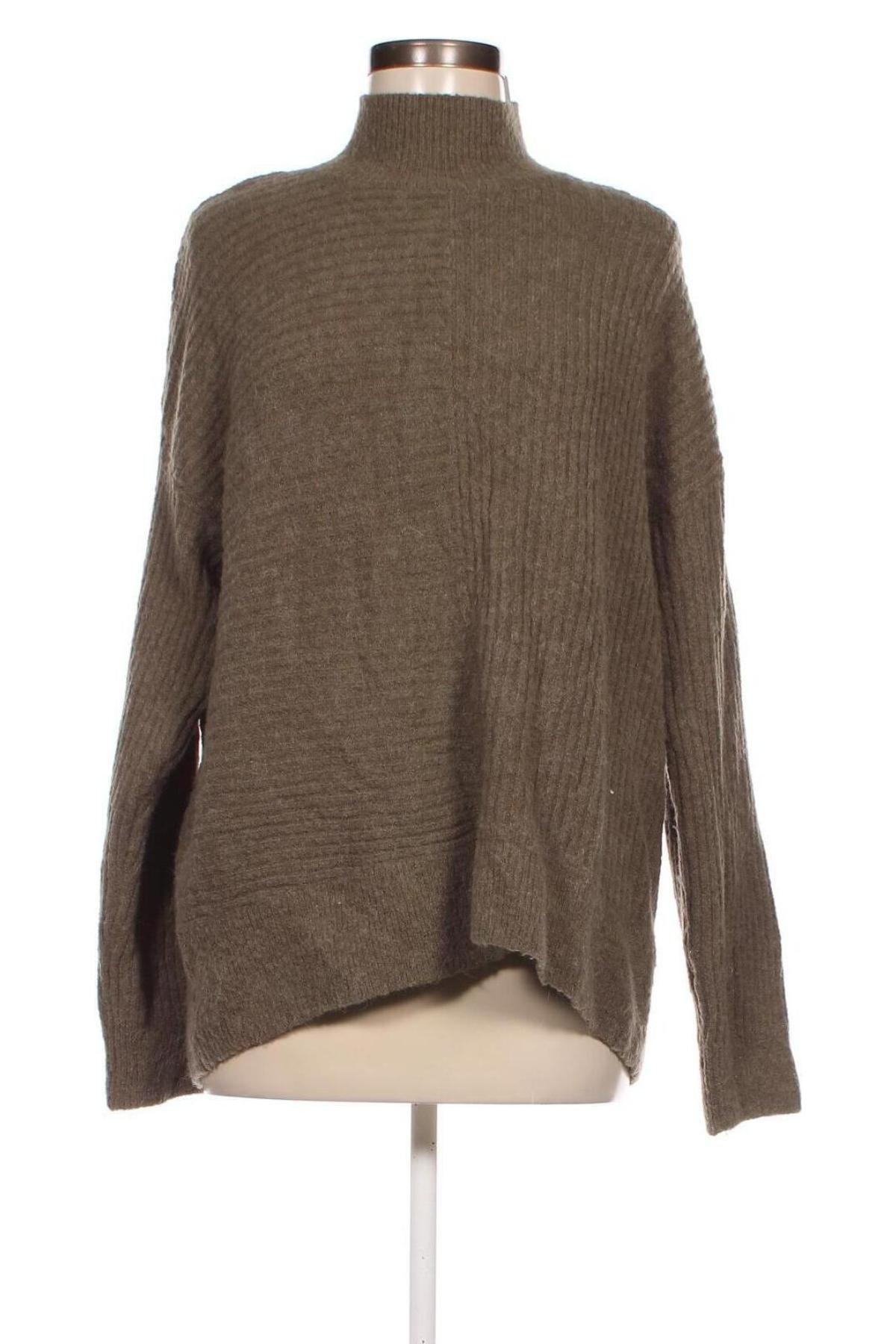 Дамски пуловер H&M L.O.G.G., Размер M, Цвят Зелен, Цена 12,47 лв.