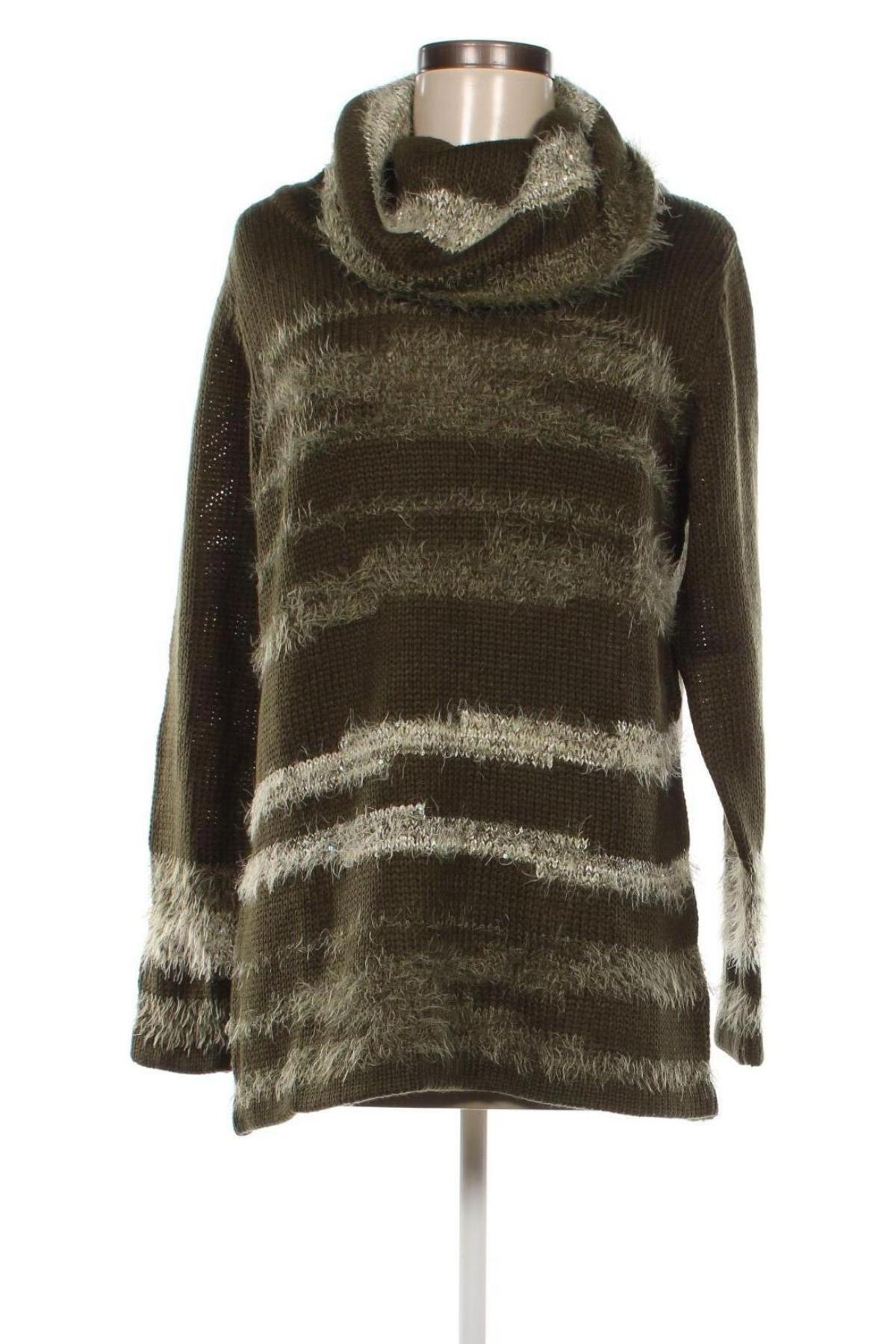 Γυναικείο πουλόβερ Helena Vera, Μέγεθος L, Χρώμα Πολύχρωμο, Τιμή 5,38 €
