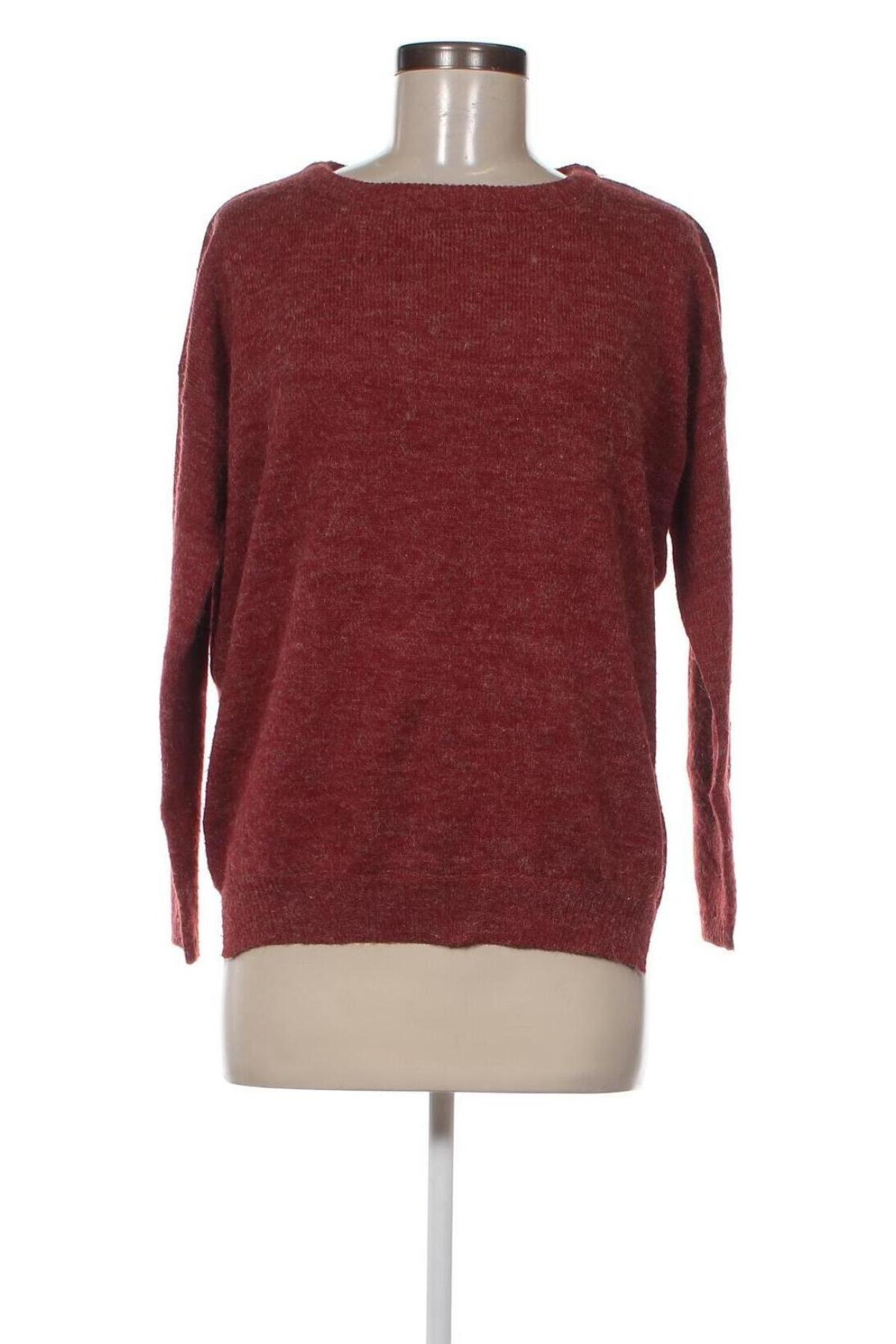Γυναικείο πουλόβερ Ichi, Μέγεθος XS, Χρώμα Κόκκινο, Τιμή 7,36 €