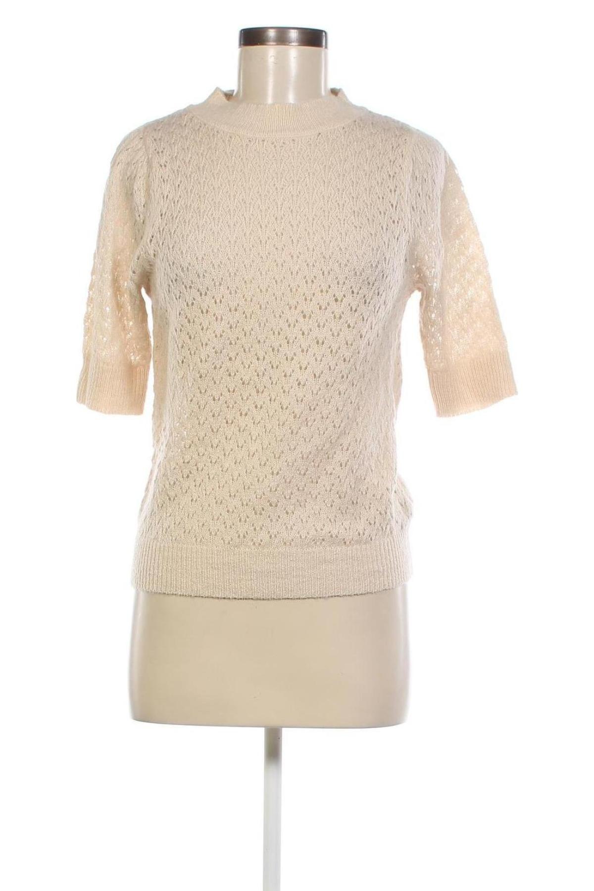 Γυναικείο πουλόβερ Jacqueline De Yong, Μέγεθος M, Χρώμα Εκρού, Τιμή 8,07 €