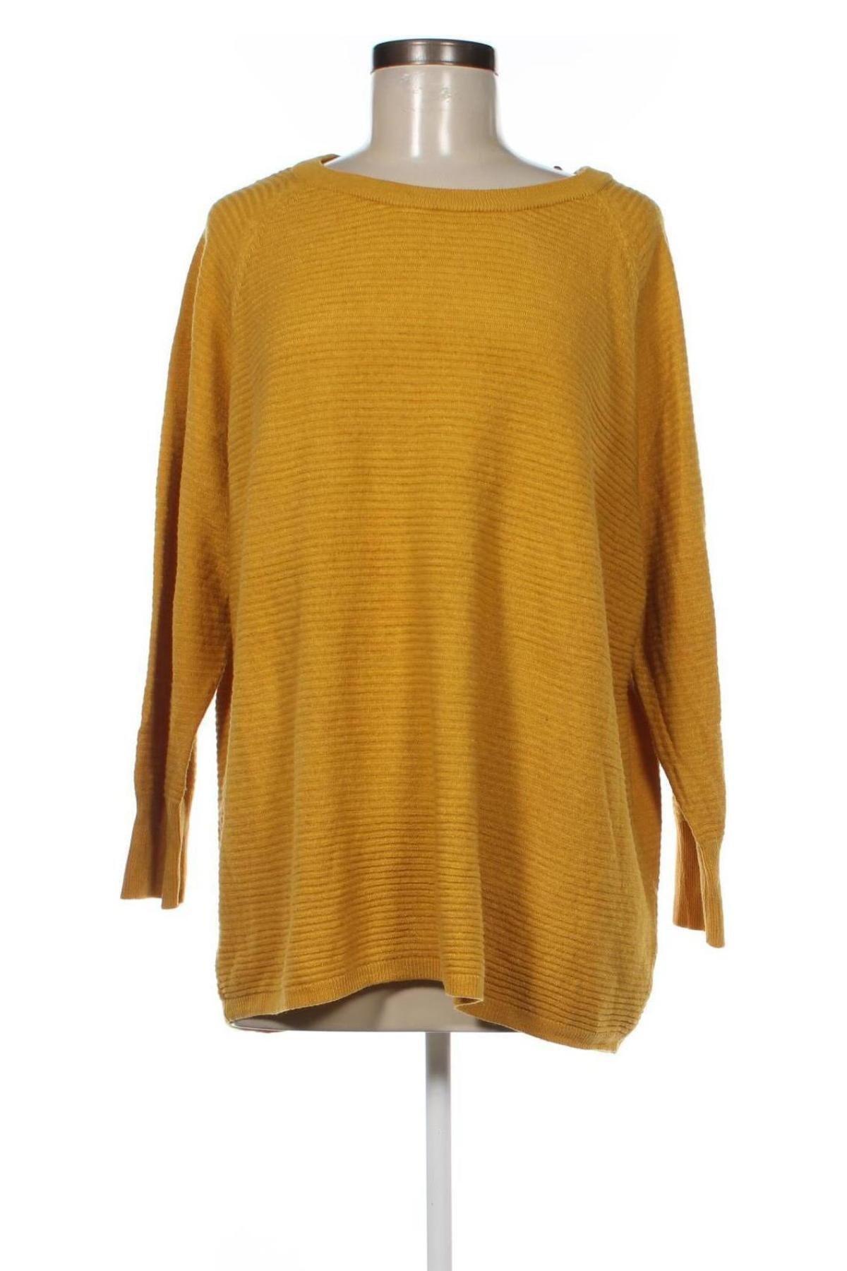 Дамски пуловер Jacqueline De Yong, Размер L, Цвят Жълт, Цена 8,41 лв.