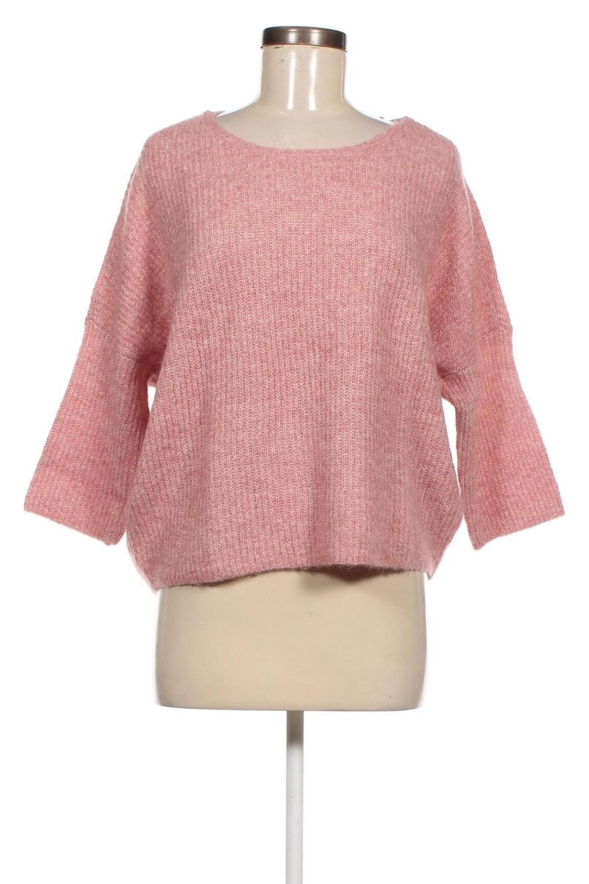 Дамски пуловер Jdy, Размер M, Цвят Розов, Цена 13,34 лв.