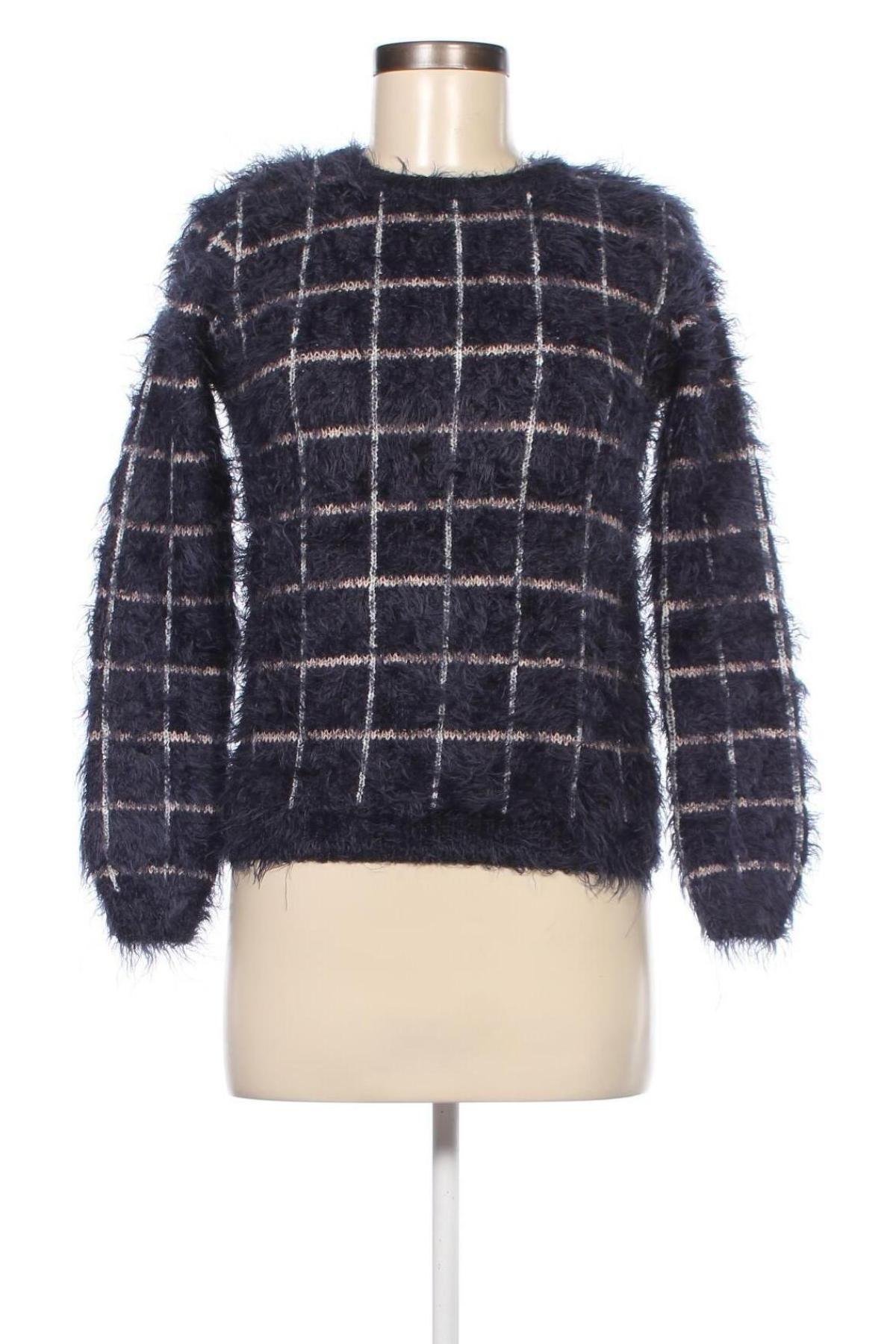 Дамски пуловер Jean Pascale, Размер S, Цвят Син, Цена 9,57 лв.
