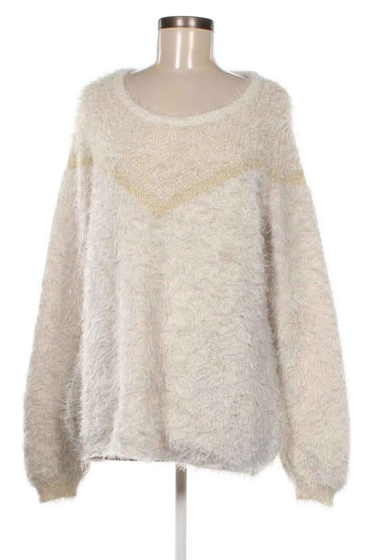 Γυναικείο πουλόβερ Komplimente, Μέγεθος M, Χρώμα Εκρού, Τιμή 4,84 €