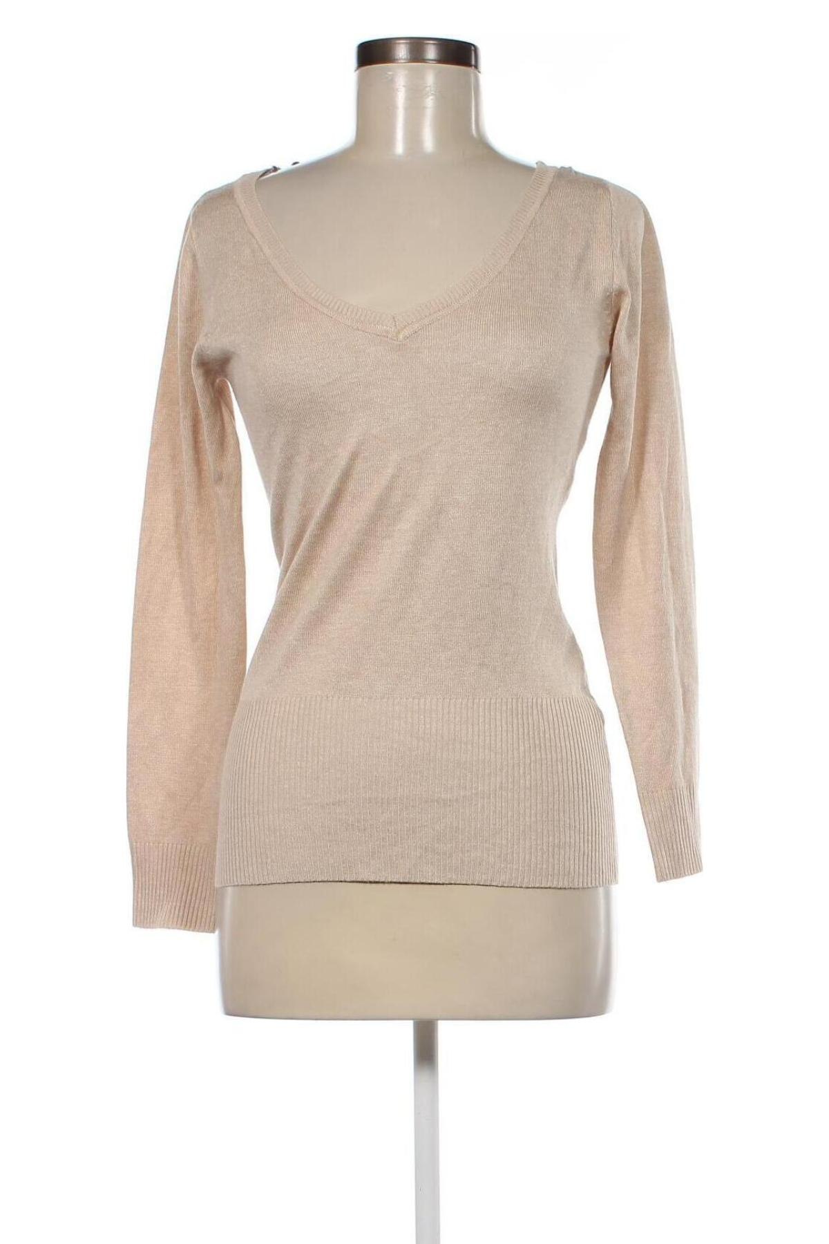 Damenpullover L Mode, Größe M, Farbe Beige, Preis 6,82 €