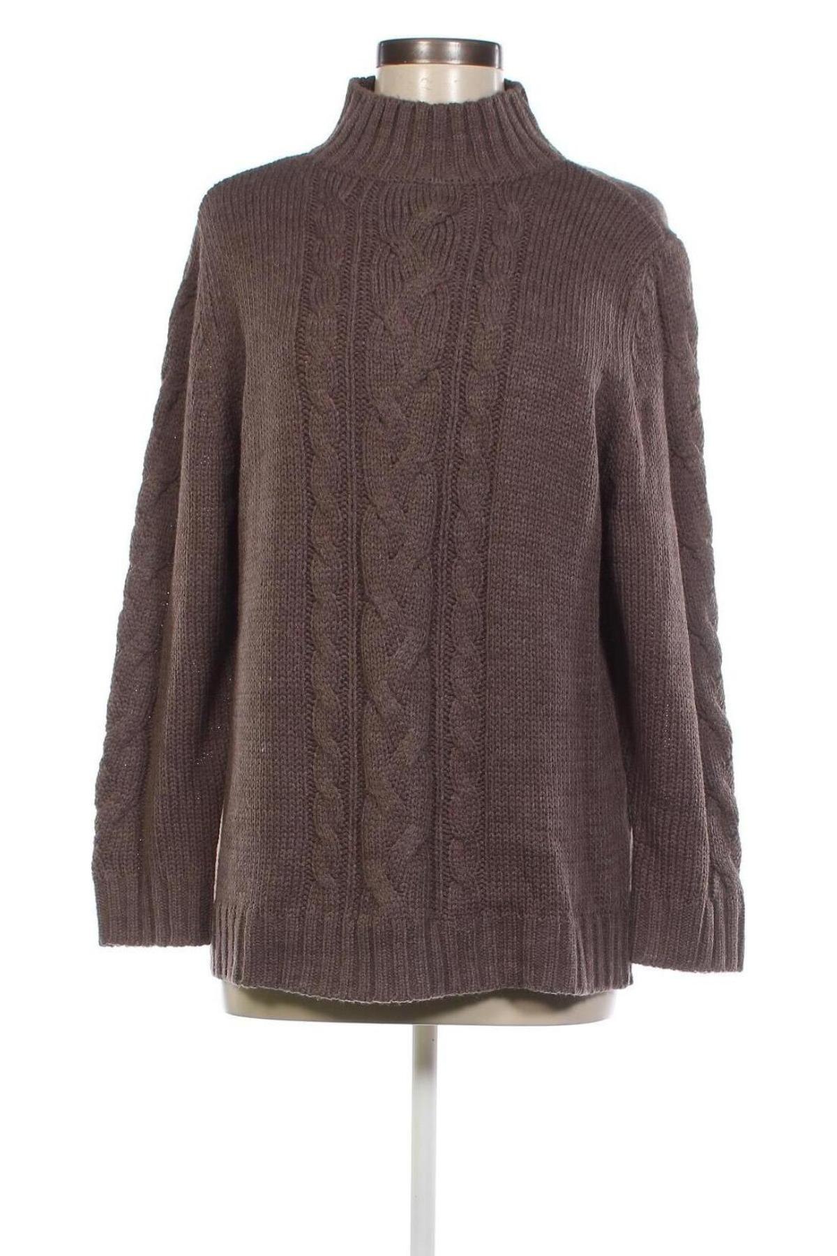 Γυναικείο πουλόβερ Laura Kent, Μέγεθος XL, Χρώμα Καφέ, Τιμή 3,95 €