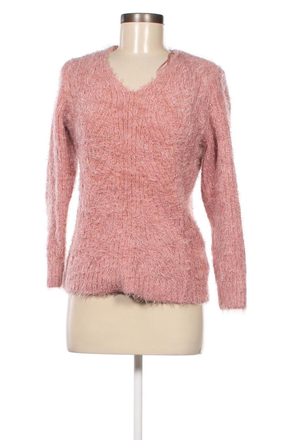 Damenpullover Laura Torelli, Größe M, Farbe Rosa, Preis 7,06 €