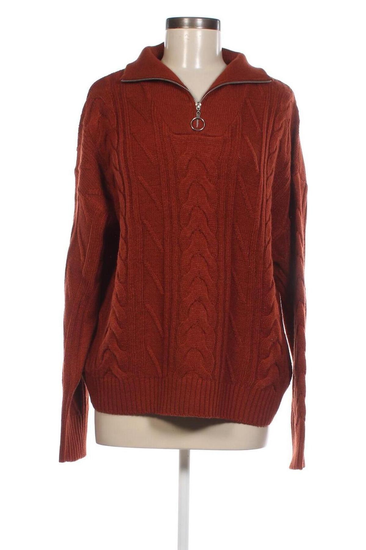 Damenpullover Laura Torelli, Größe M, Farbe Braun, Preis 6,99 €