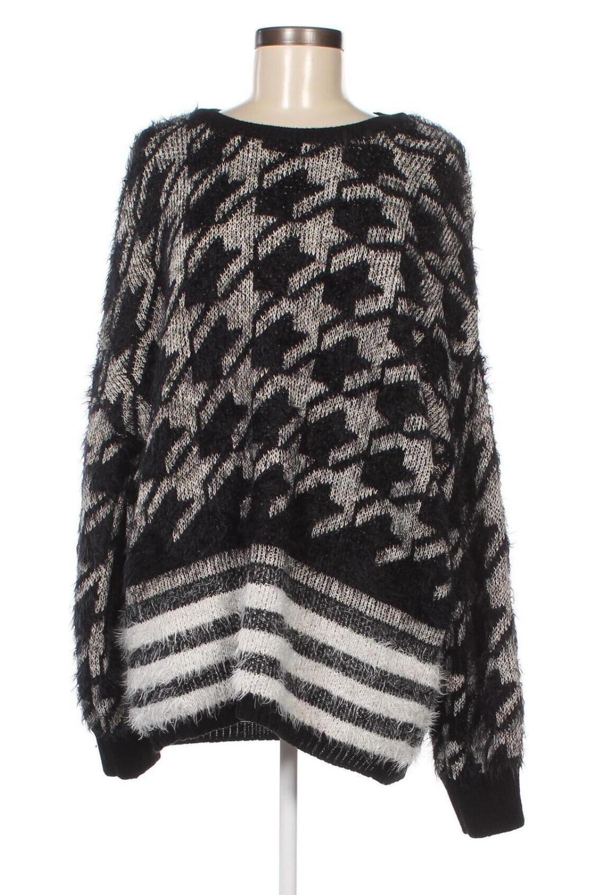 Γυναικείο πουλόβερ Laura Torelli, Μέγεθος XL, Χρώμα Πολύχρωμο, Τιμή 6,10 €