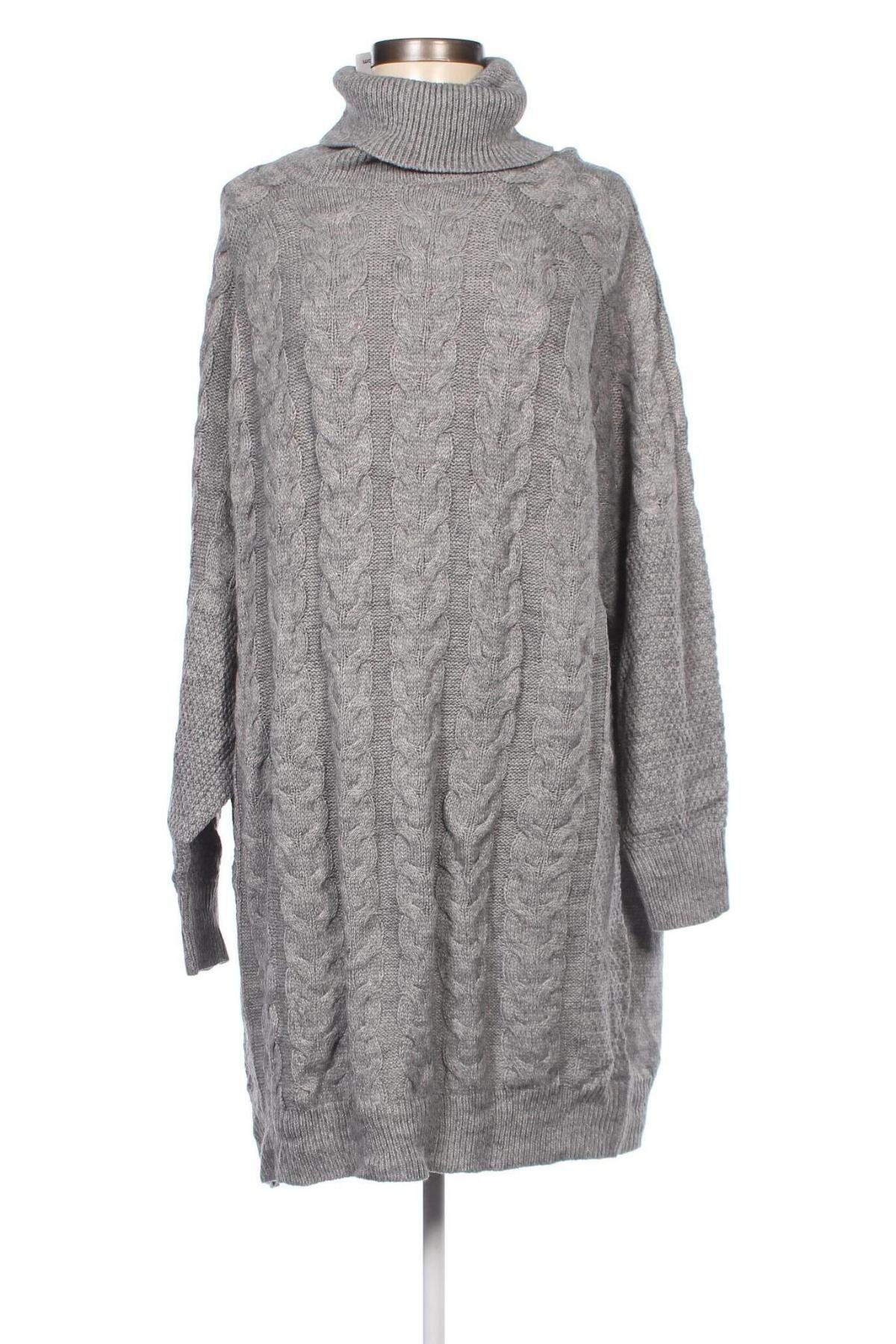 Дамски пуловер Laura Torelli, Размер XL, Цвят Сив, Цена 9,28 лв.