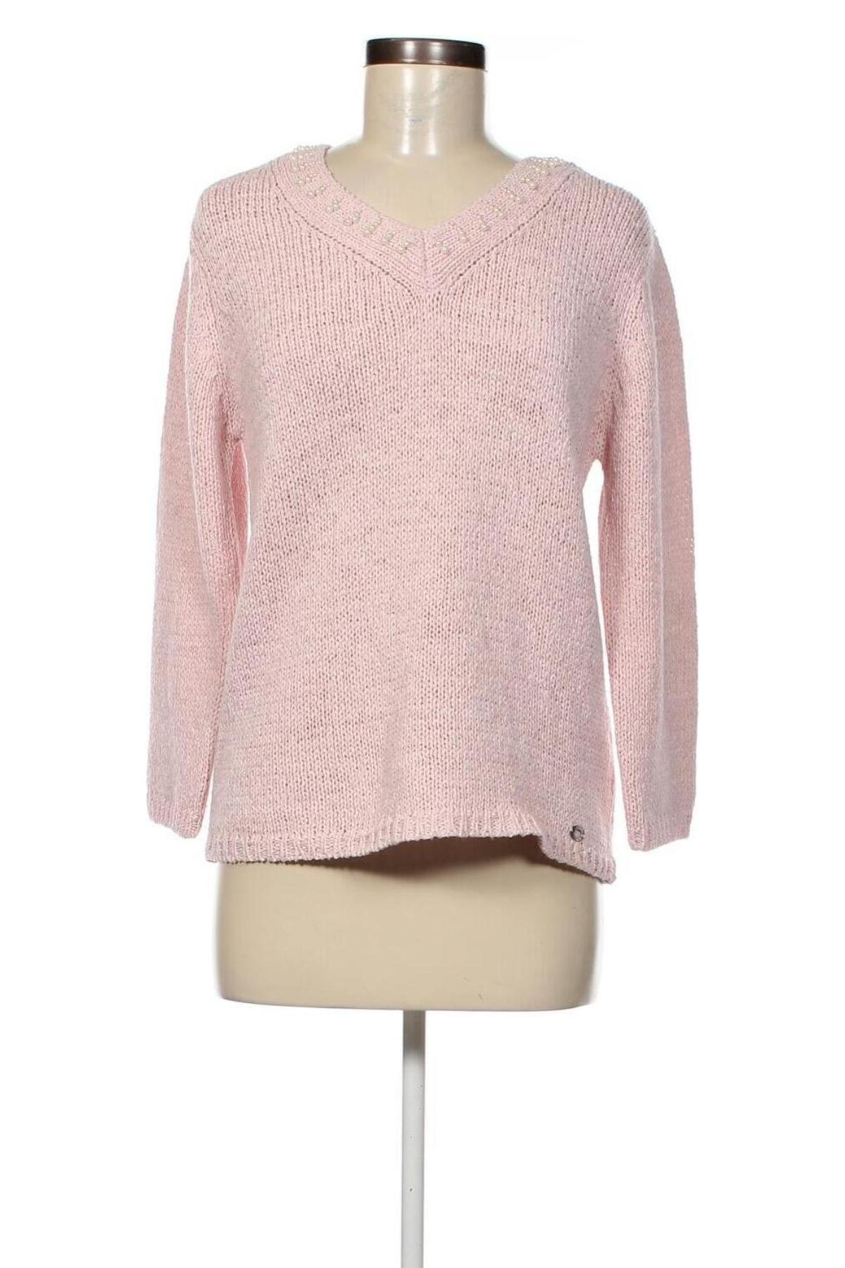 Дамски пуловер Lisa Tossa, Размер M, Цвят Розов, Цена 11,89 лв.