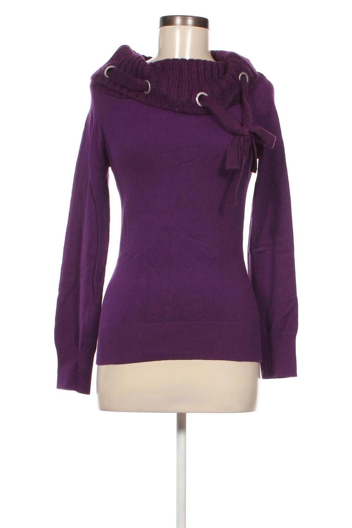 Дамски пуловер Melrose, Размер S, Цвят Лилав, Цена 8,41 лв.
