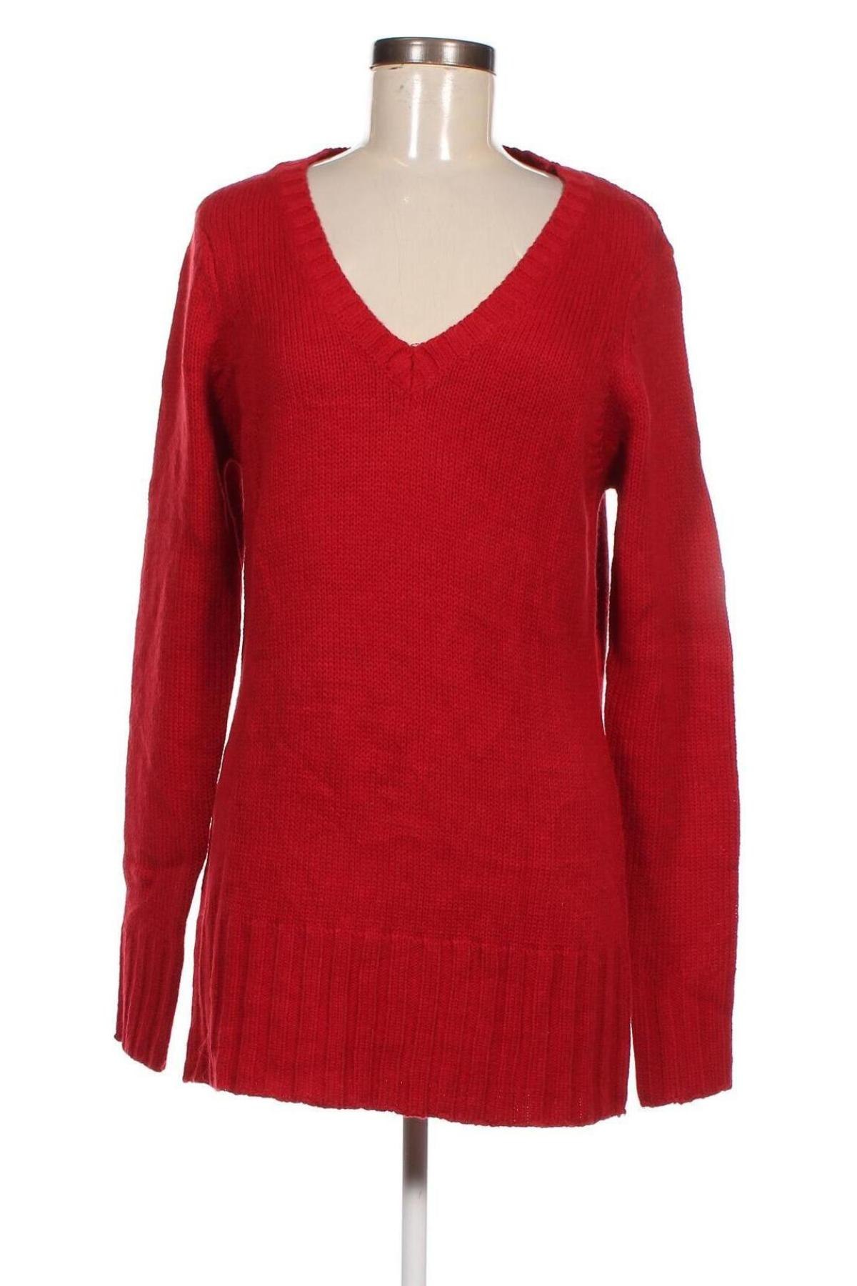 Γυναικείο πουλόβερ Mim, Μέγεθος XL, Χρώμα Κόκκινο, Τιμή 7,00 €
