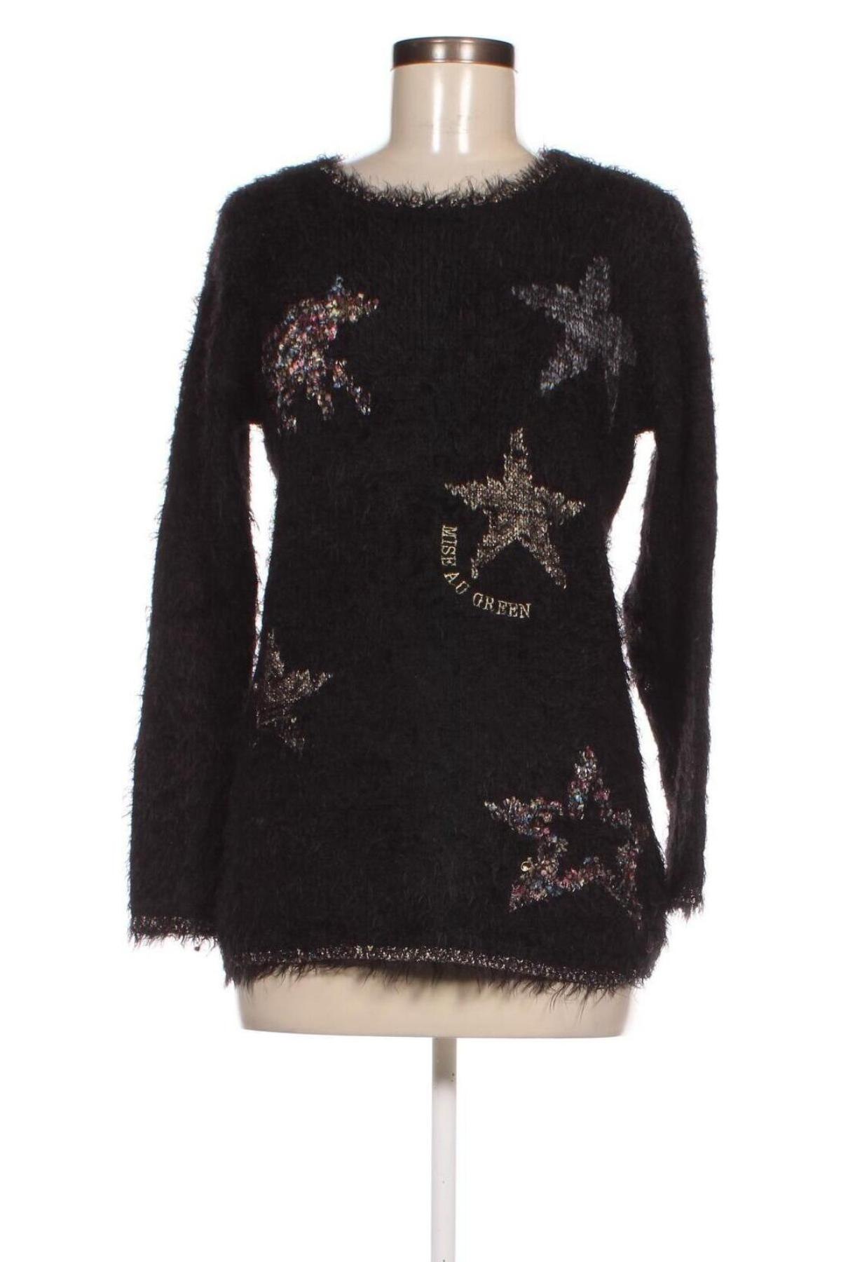 Дамски пуловер Mise Au Green, Размер S, Цвят Черен, Цена 13,05 лв.