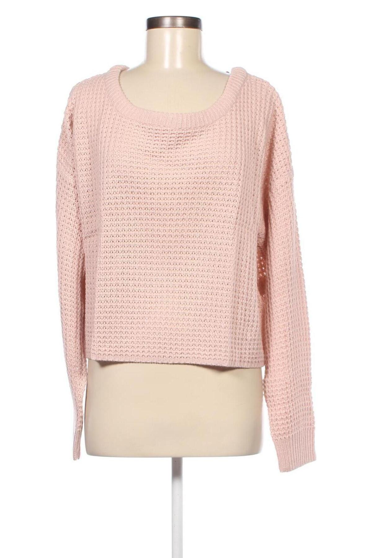 Γυναικείο πουλόβερ Missguided, Μέγεθος XL, Χρώμα Ρόζ , Τιμή 7,11 €