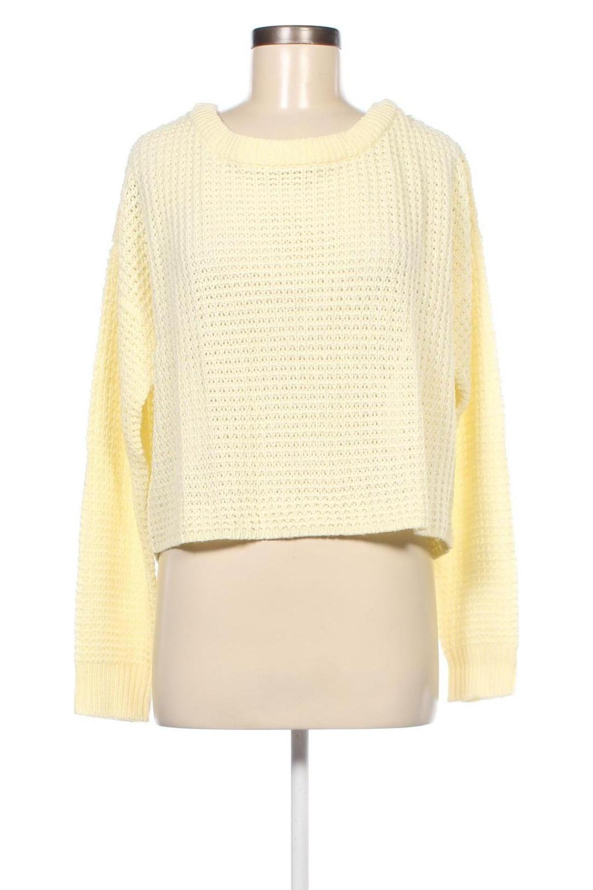 Γυναικείο πουλόβερ Missguided, Μέγεθος XL, Χρώμα Κίτρινο, Τιμή 8,54 €