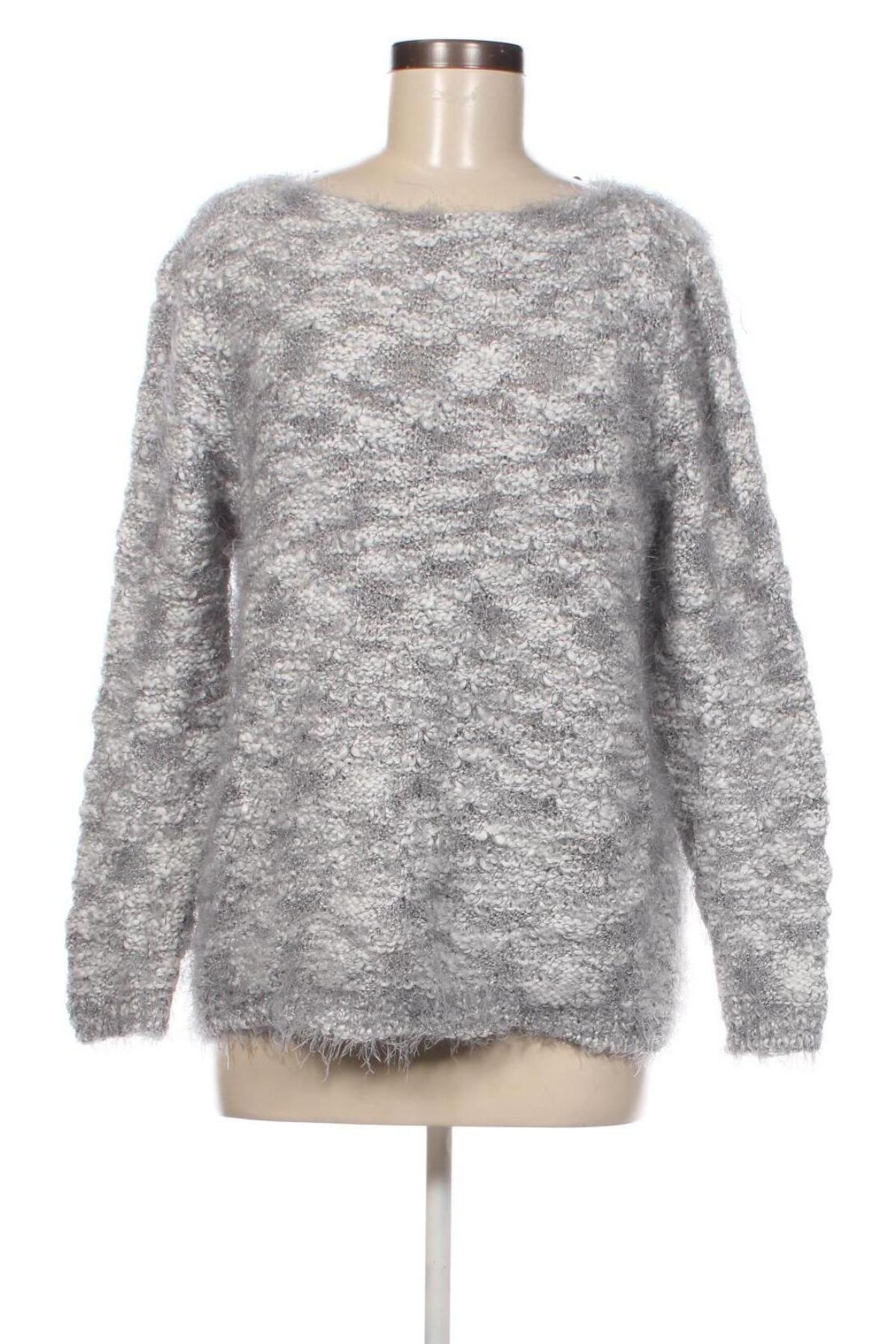 Γυναικείο πουλόβερ Mkm, Μέγεθος XL, Χρώμα Γκρί, Τιμή 5,94 €