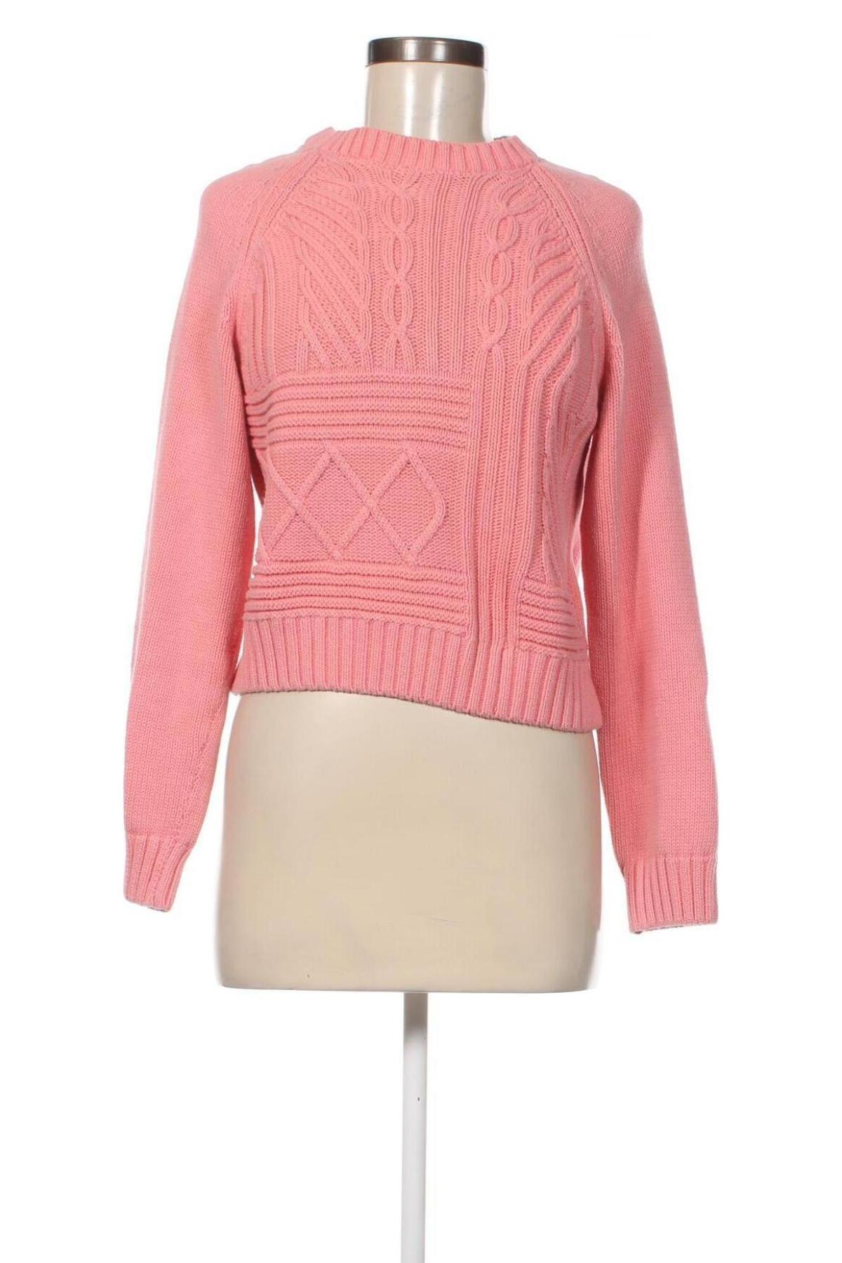 Дамски пуловер Monki, Размер S, Цвят Розов, Цена 21,56 лв.