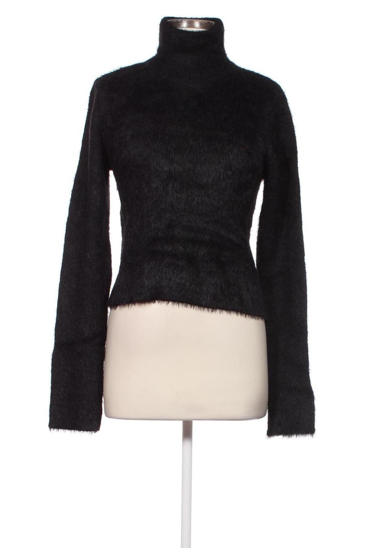 Дамски пуловер Monki, Размер L, Цвят Черен, Цена 19,11 лв.