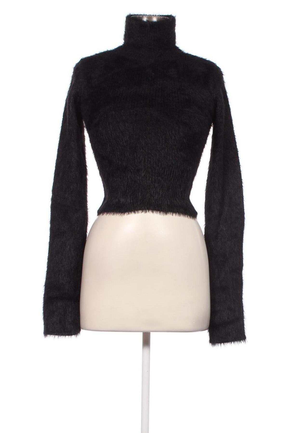 Дамски пуловер Monki, Размер XS, Цвят Черен, Цена 12,74 лв.