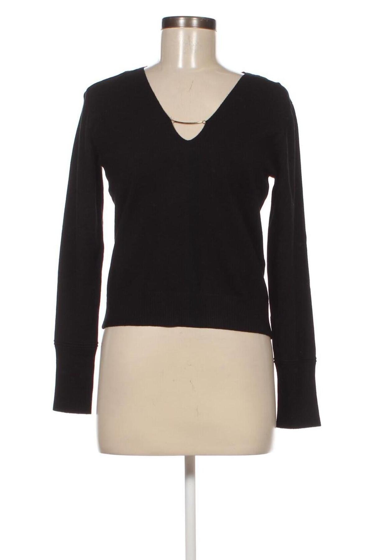 Дамски пуловер Morgan, Размер M, Цвят Черен, Цена 27,84 лв.
