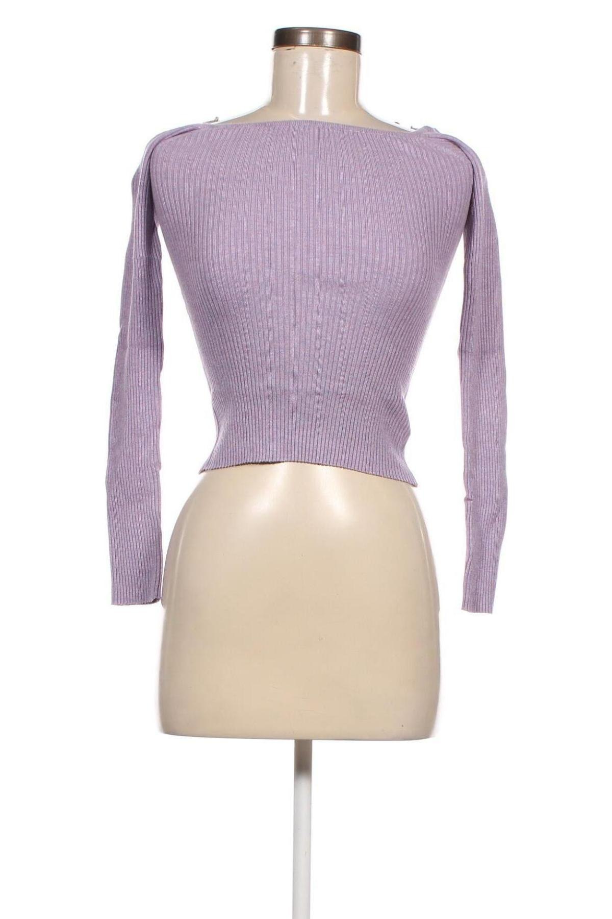 Γυναικείο πουλόβερ NA-KD, Μέγεθος XXS, Χρώμα Βιολετί, Τιμή 20,18 €