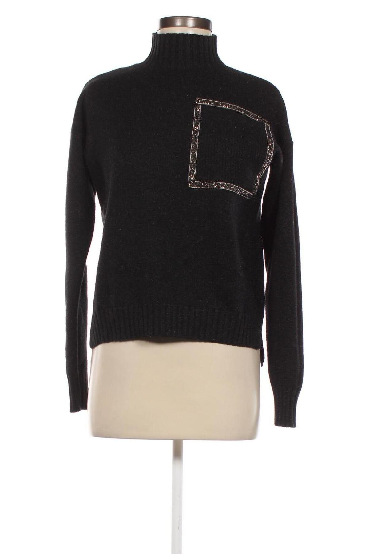 Γυναικείο πουλόβερ New Star, Μέγεθος M, Χρώμα Μαύρο, Τιμή 4,95 €