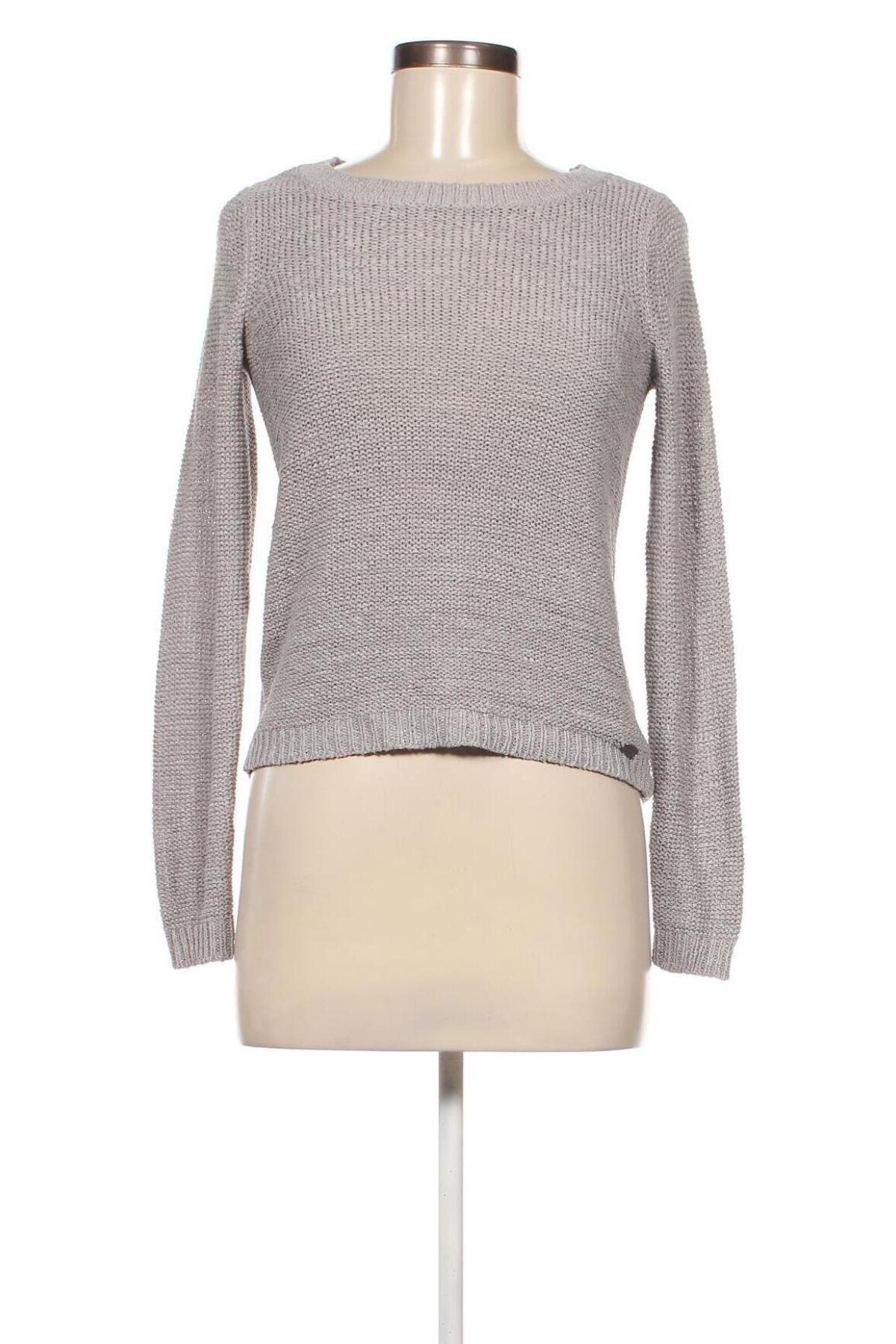 Γυναικείο πουλόβερ ONLY, Μέγεθος XS, Χρώμα Γκρί, Τιμή 4,45 €
