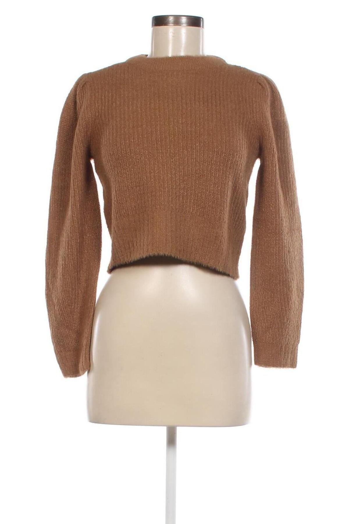 Γυναικείο πουλόβερ ONLY, Μέγεθος XS, Χρώμα Καφέ, Τιμή 12,53 €