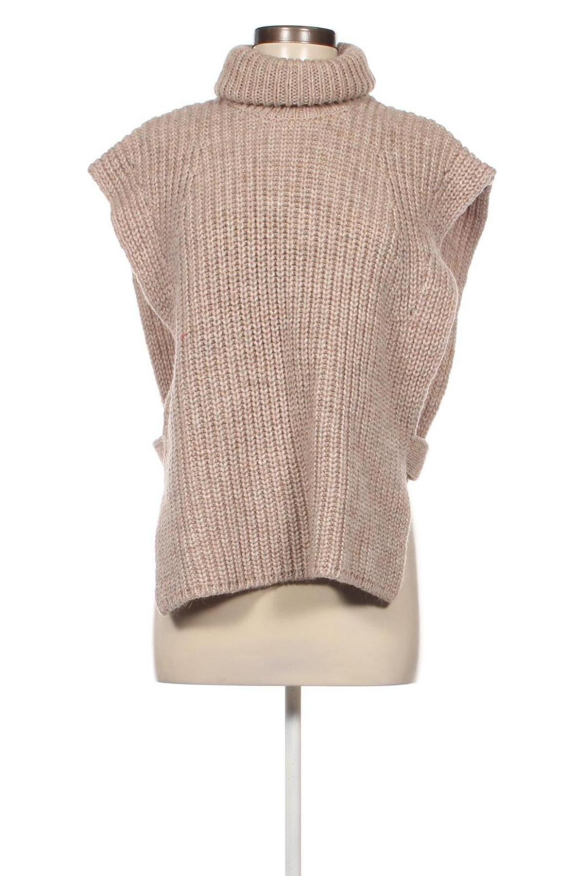 Дамски пуловер Object, Размер M, Цвят Бежов, Цена 9,86 лв.