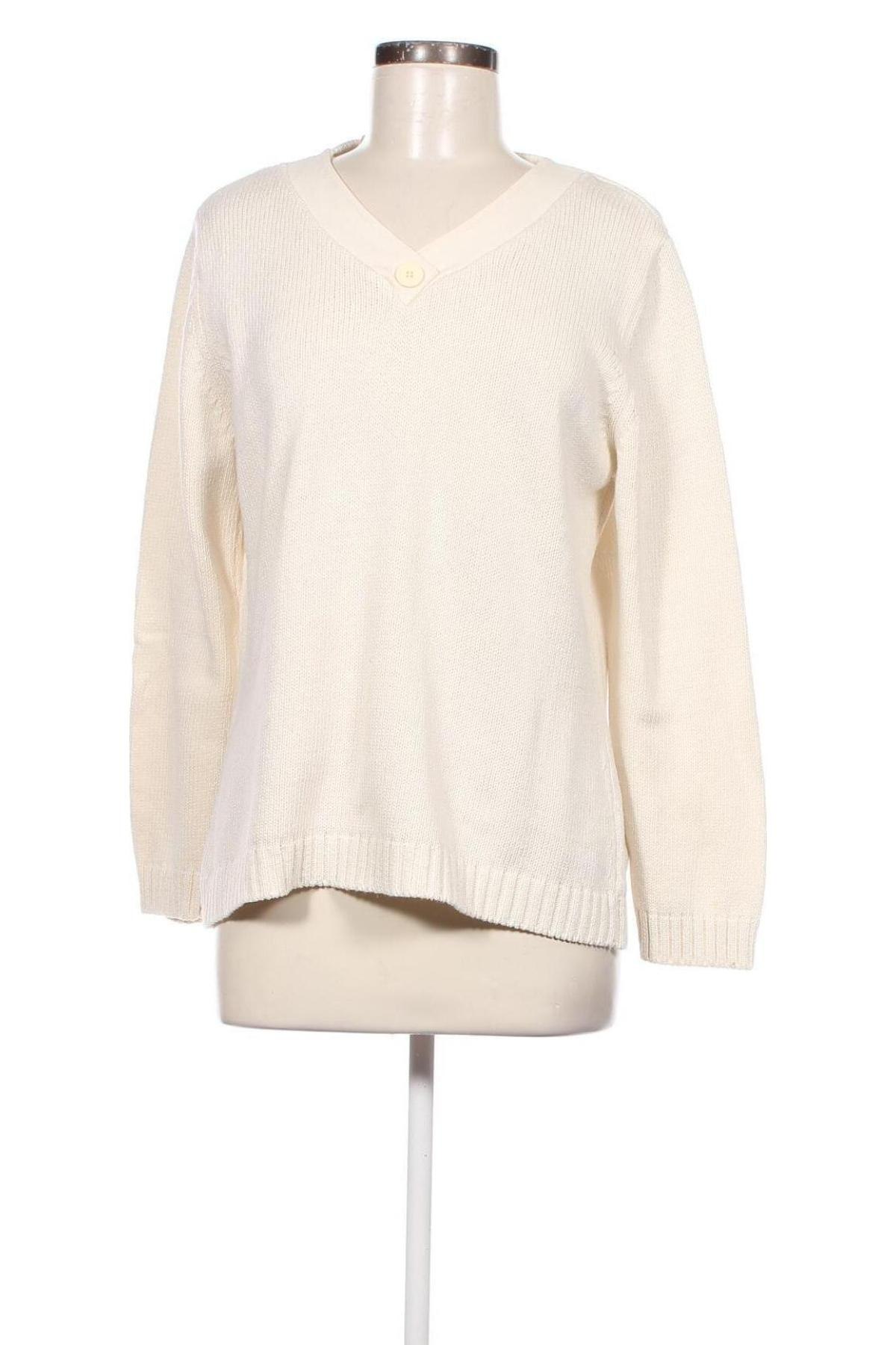 Дамски пуловер Olsen, Размер L, Цвят Екрю, Цена 8,70 лв.