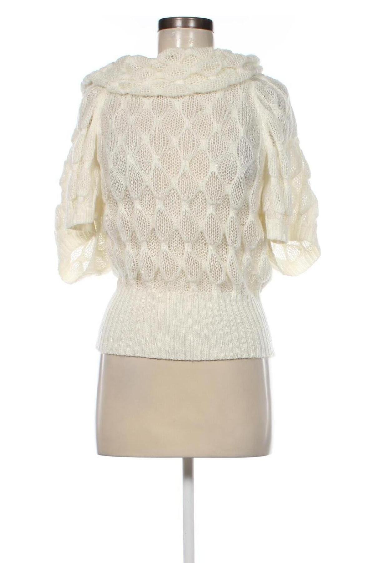 Дамски пуловер One Love, Размер XS, Цвят Бял, Цена 6,96 лв.