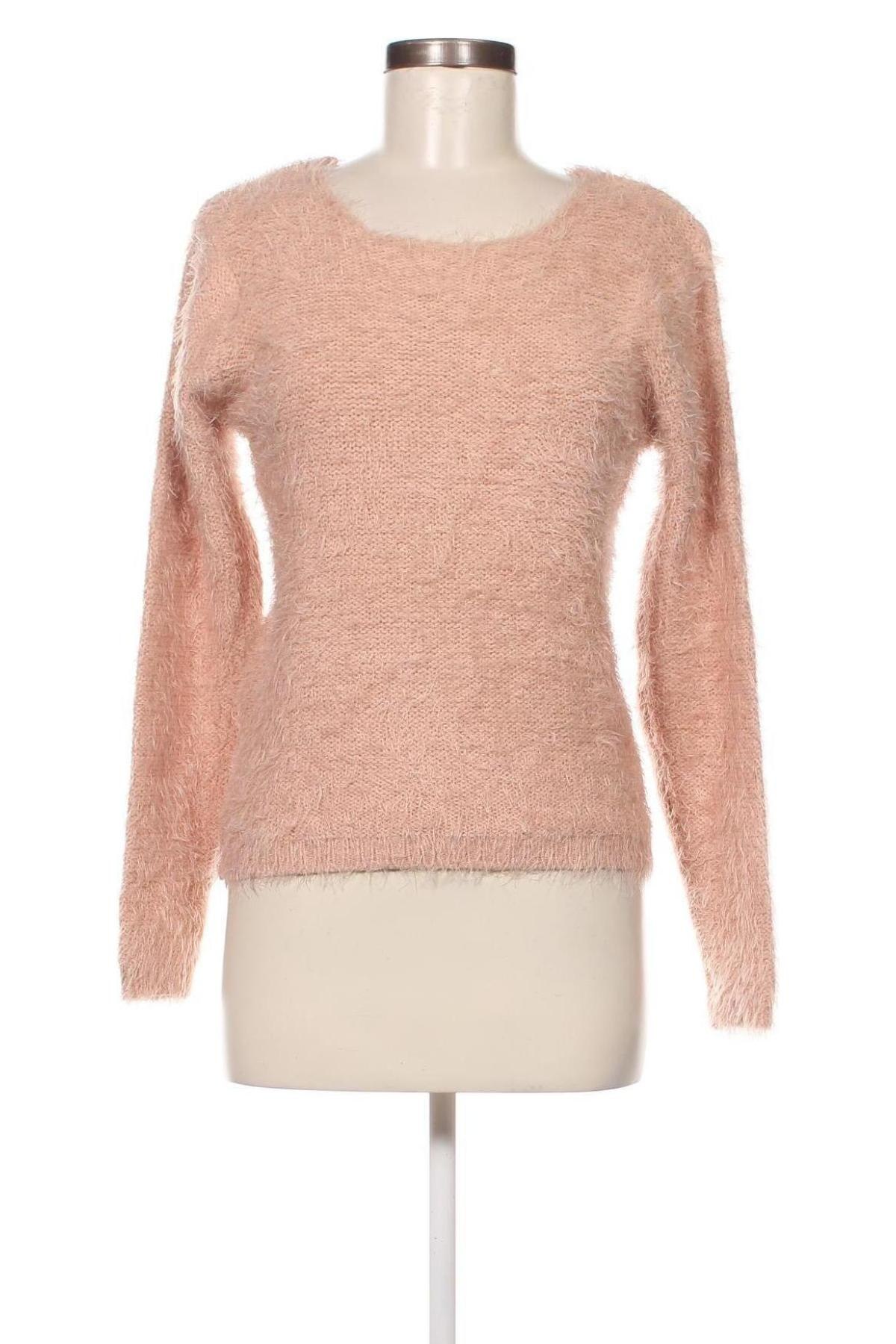 Дамски пуловер One Love, Размер M, Цвят Розов, Цена 8,99 лв.