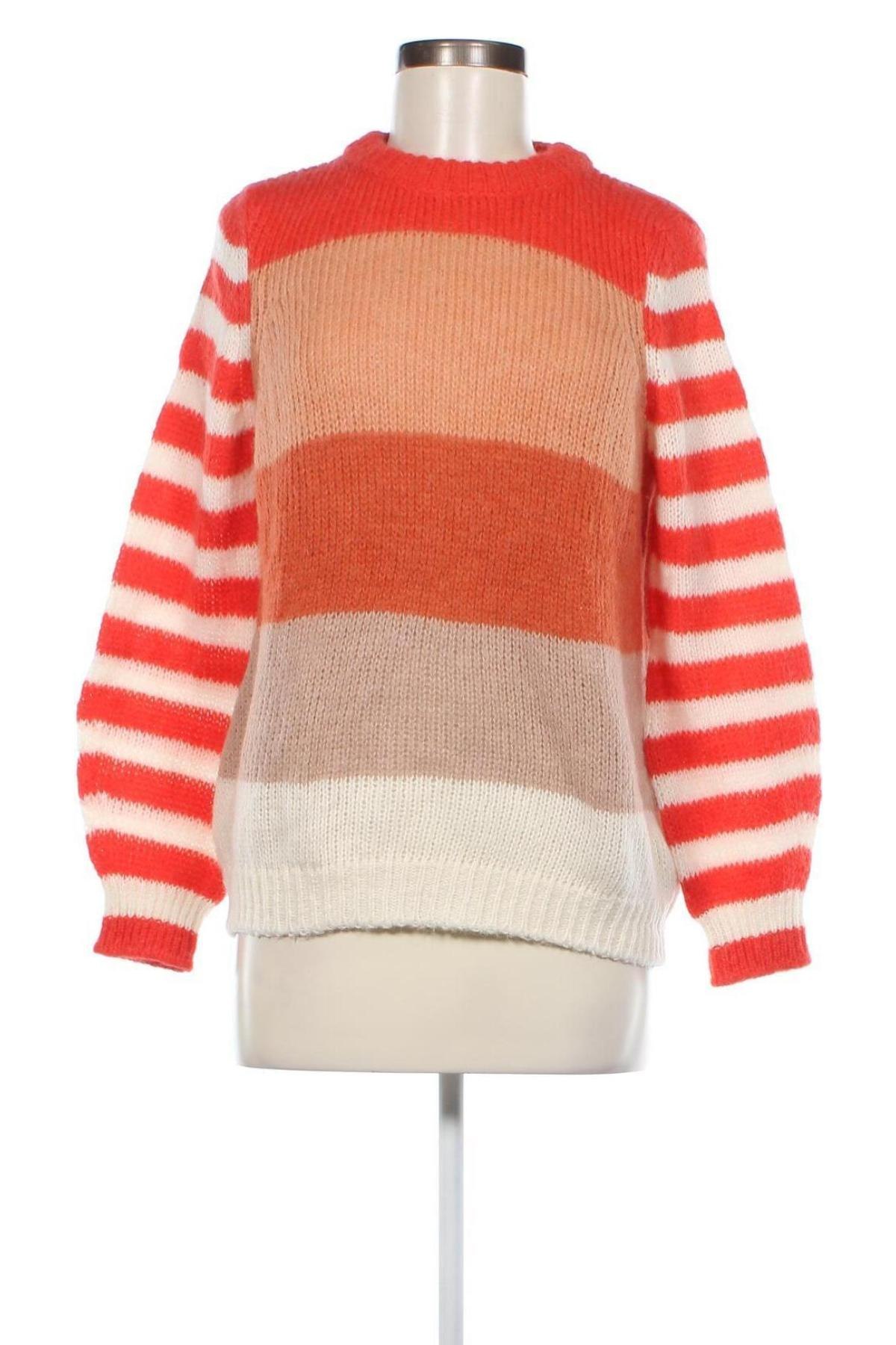 Γυναικείο πουλόβερ Oui, Μέγεθος M, Χρώμα Πολύχρωμο, Τιμή 27,22 €