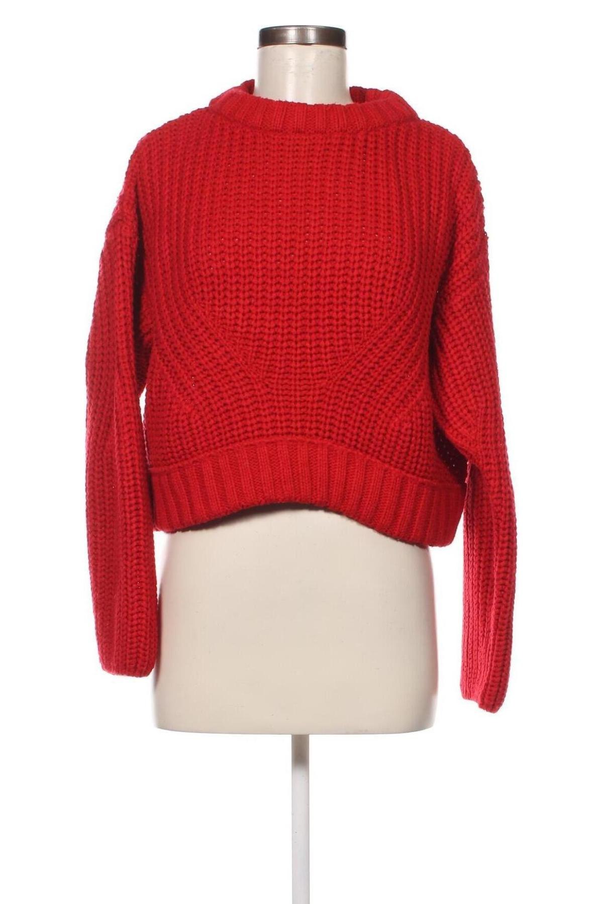 Дамски пуловер Page One, Размер S, Цвят Червен, Цена 8,70 лв.